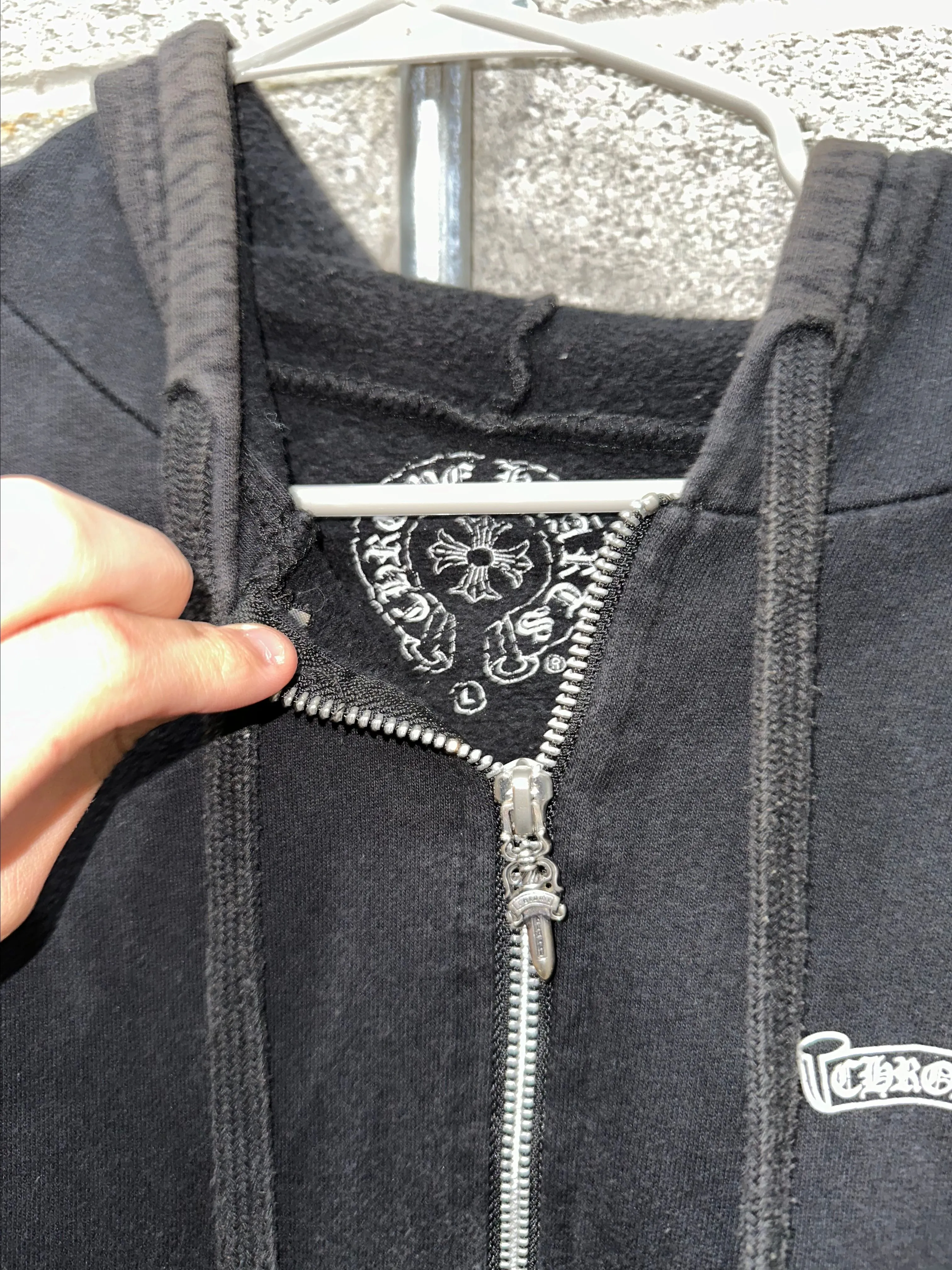 トップス CHROME HEARTS Y Not Sholder Cross Patch CHROME HEARTS MULTI CROSS ZIP UP · Whatnot: Shop, Sell, Connect