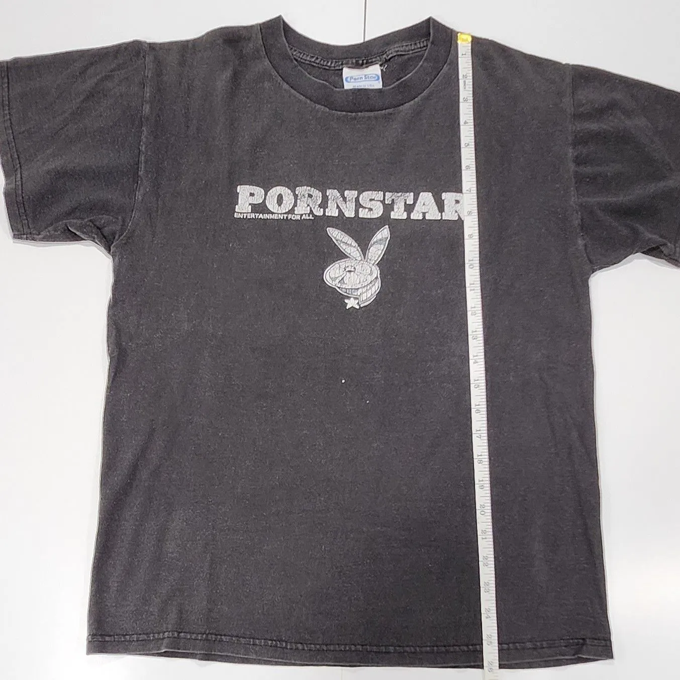 Vintage 90s Porn Star Entertainment For All Logo Tee Shirt Medium