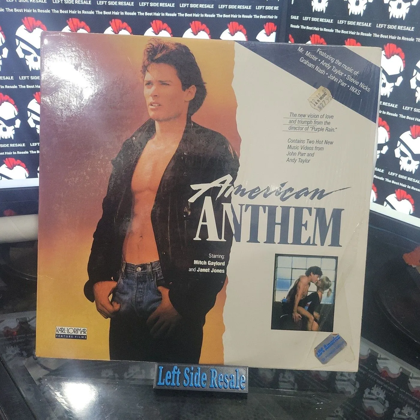 American Anthem (1986 Laserdisc) Mitch Gaylord, Janet Jones