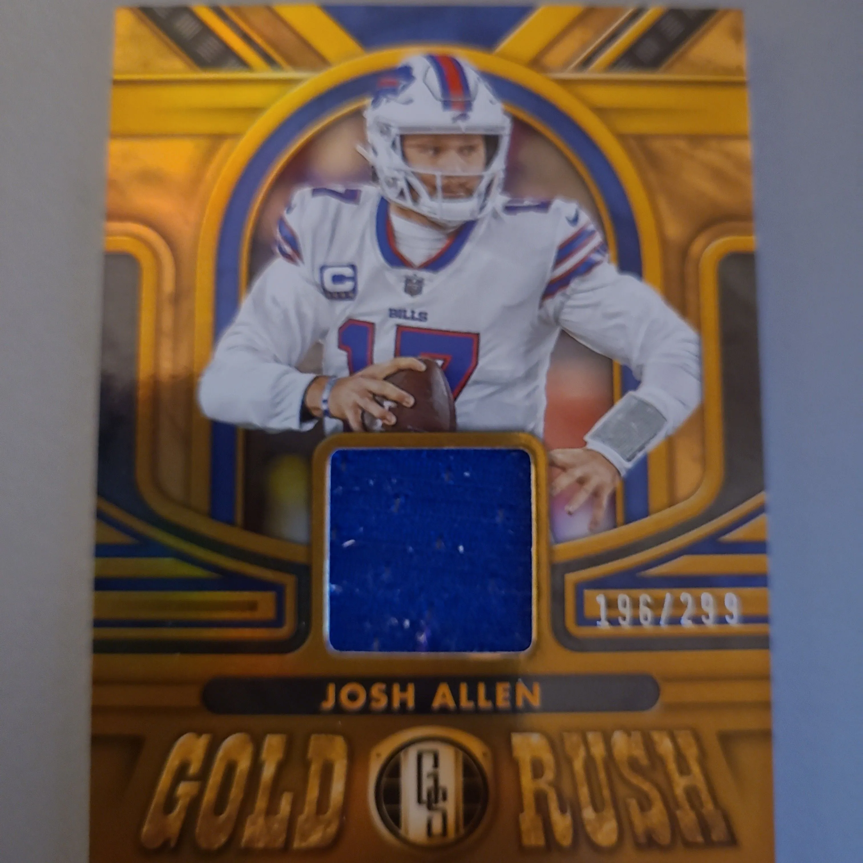 Josh Allen jumbo game Jersey patch hotsell /299