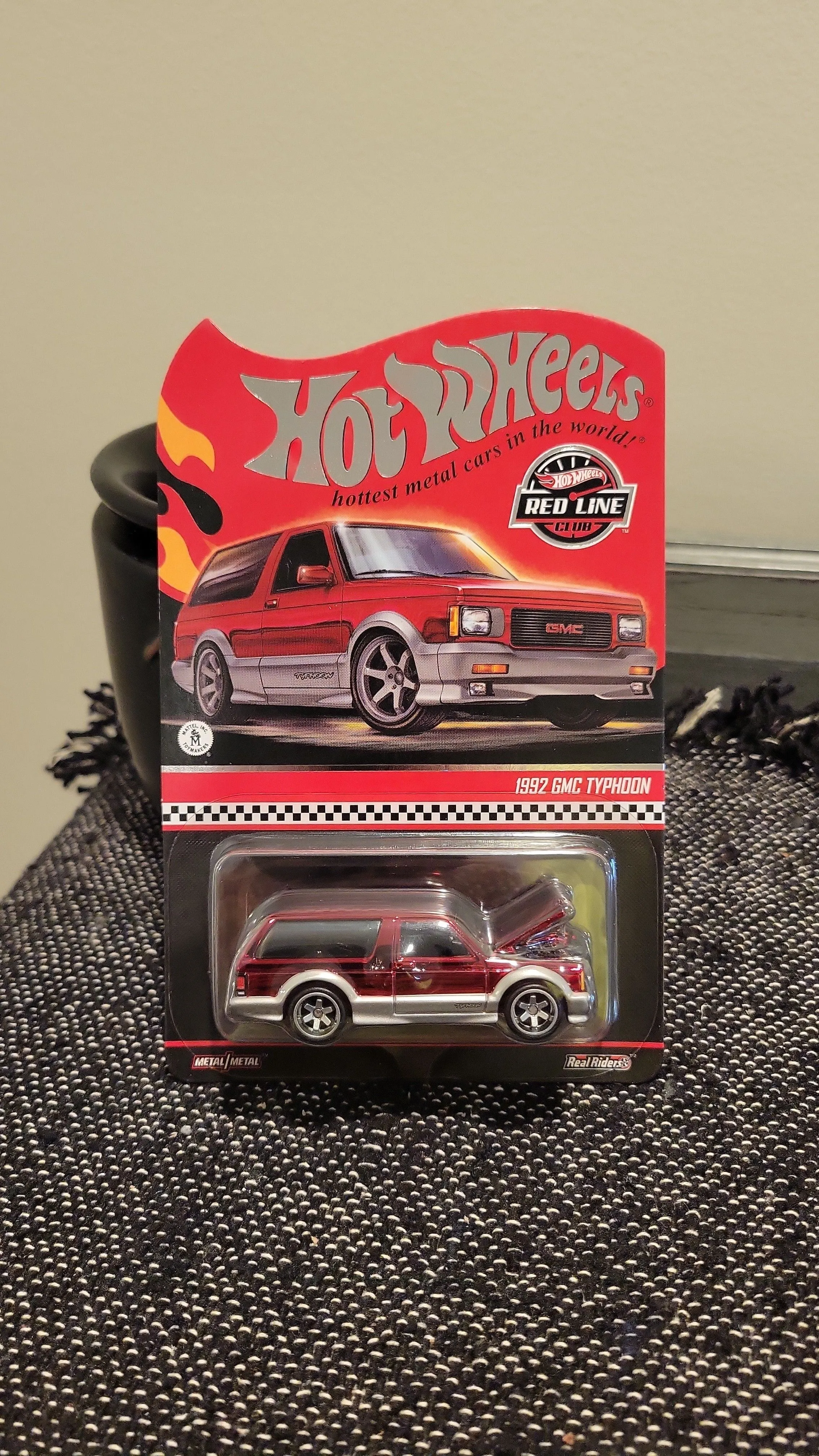 ホットウィール レッドラインクラブ - 1992 GMC タイフーン (レッド) 1992 GMC Typhoon - Hot Wheels 2025 Red Line Club