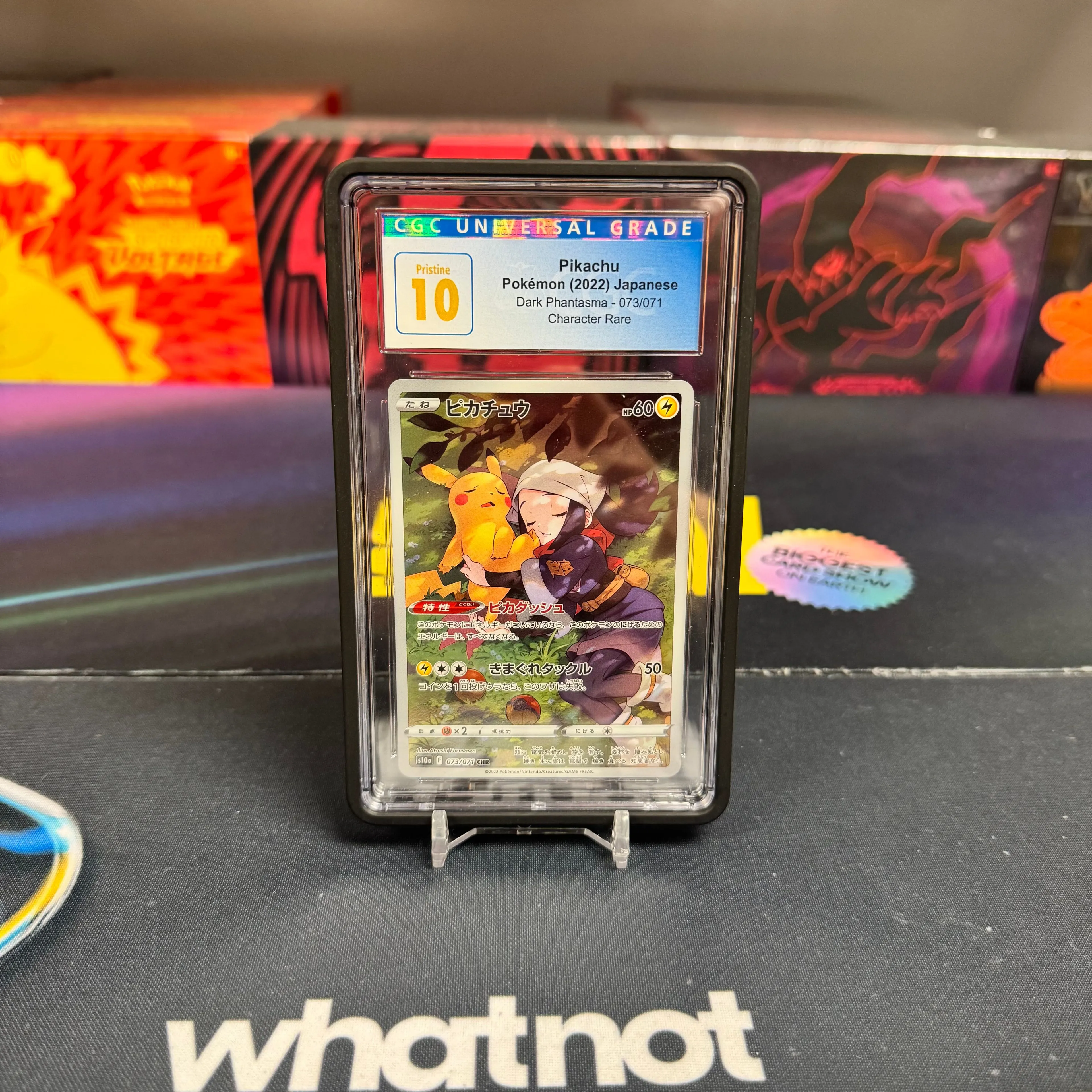 CGC Pristine 10 Pokémon 2022 Pikachu Japanese Dark Phantasma