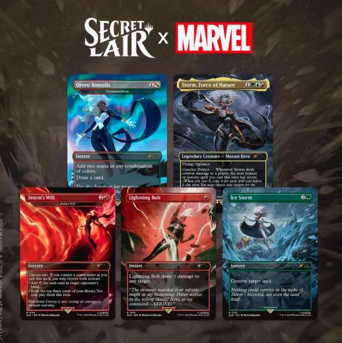 Marvel Secret Lair Storm Non-Foil. · Whatnot: Shop, Sell