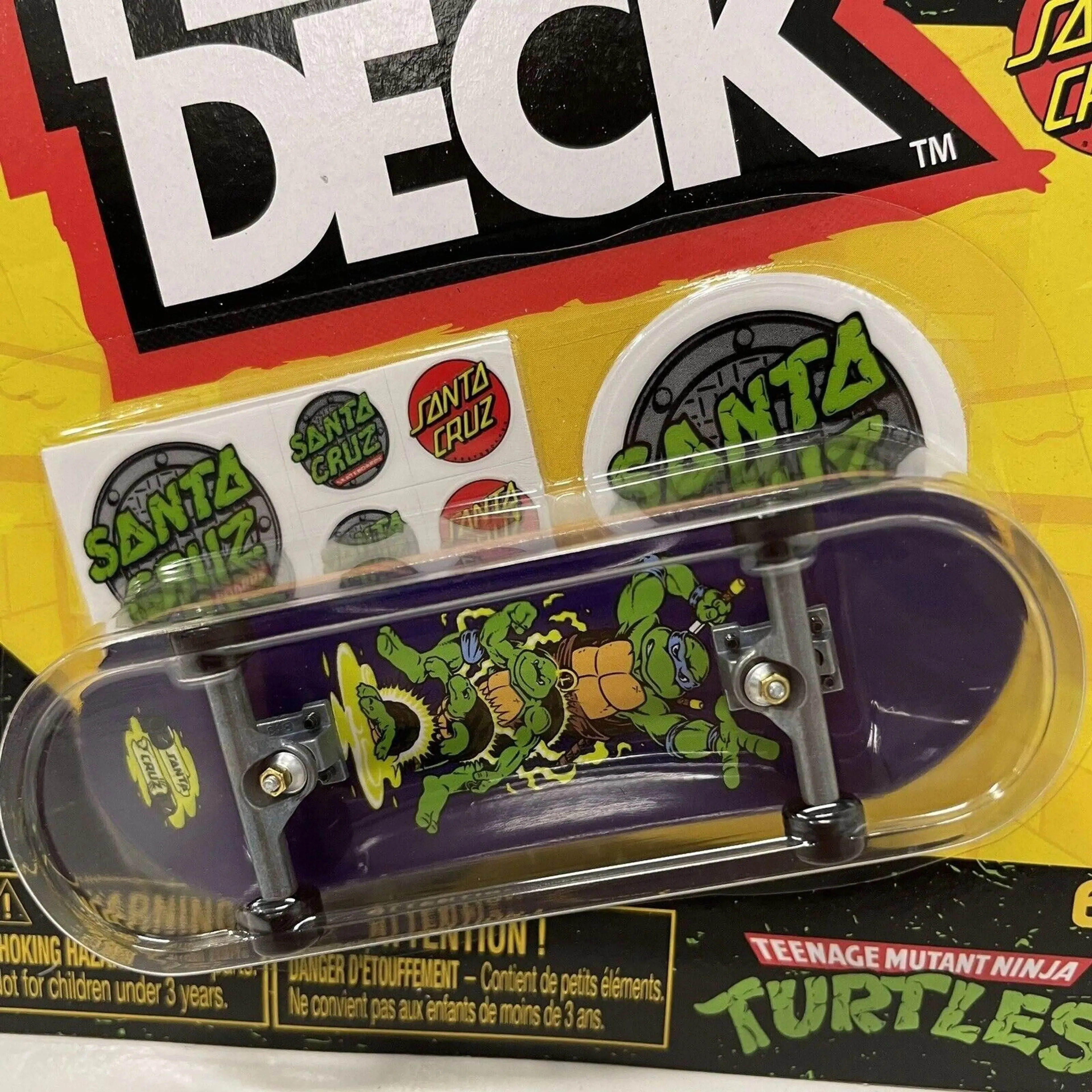 Amazon.com: Tech Deck Classic Series Santa Cruz Skateboard