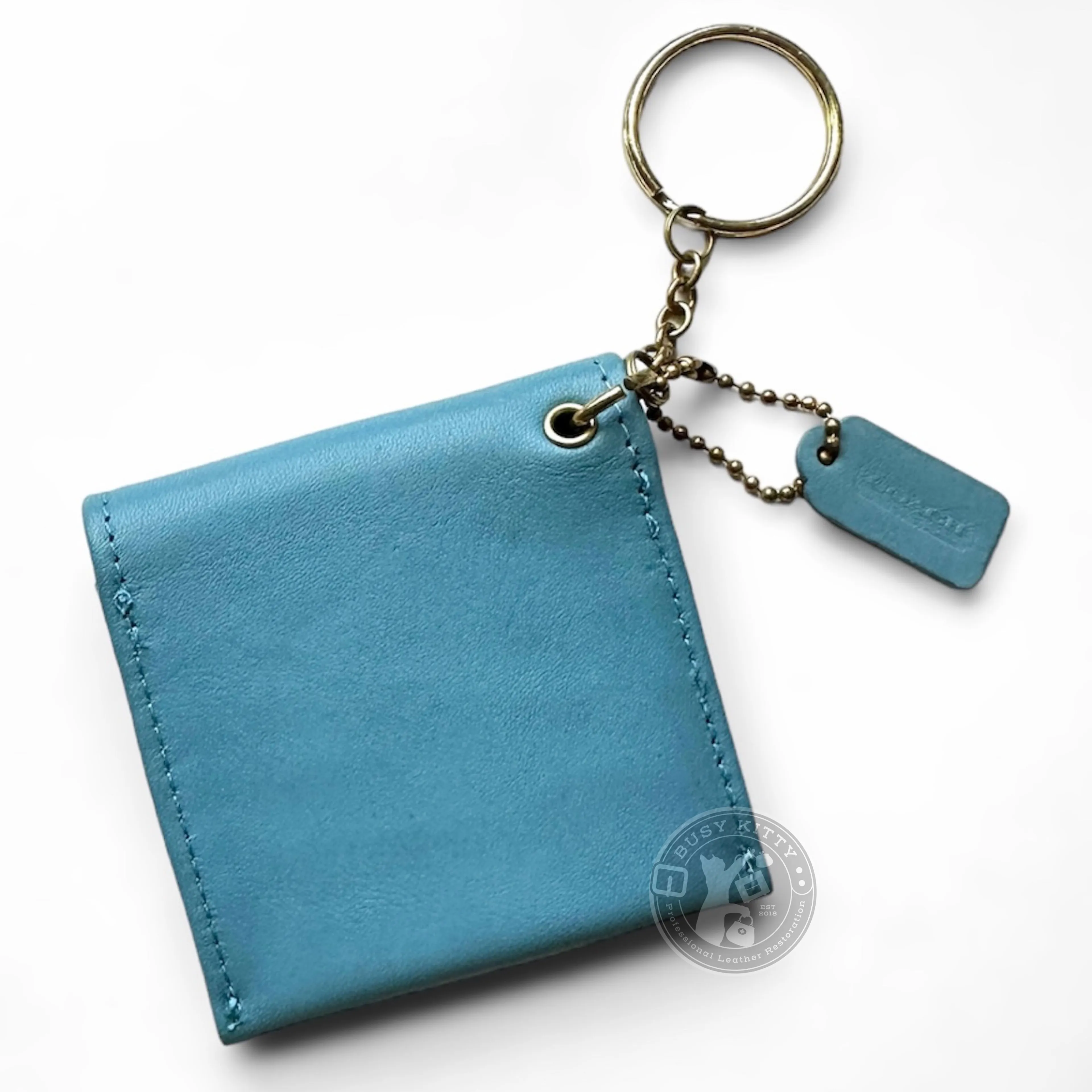 小物 Coach Signature Key Fob Coin Case Pouch Coach Signature Key Fob Coin Case Pouch