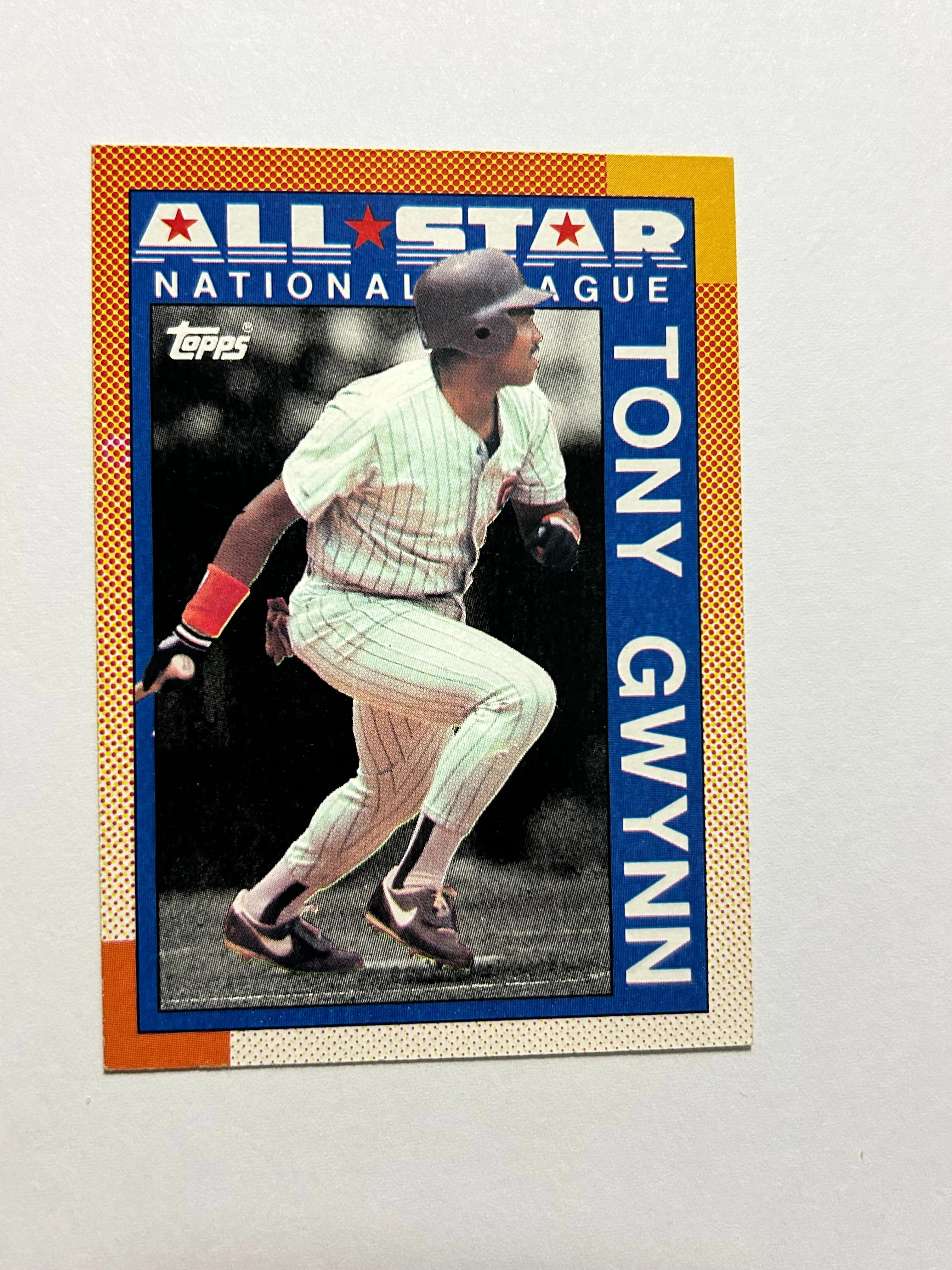 RARE🔥 1990 TOPPS TONY GYWNN #403 ERROR (COLOR MISPRINT