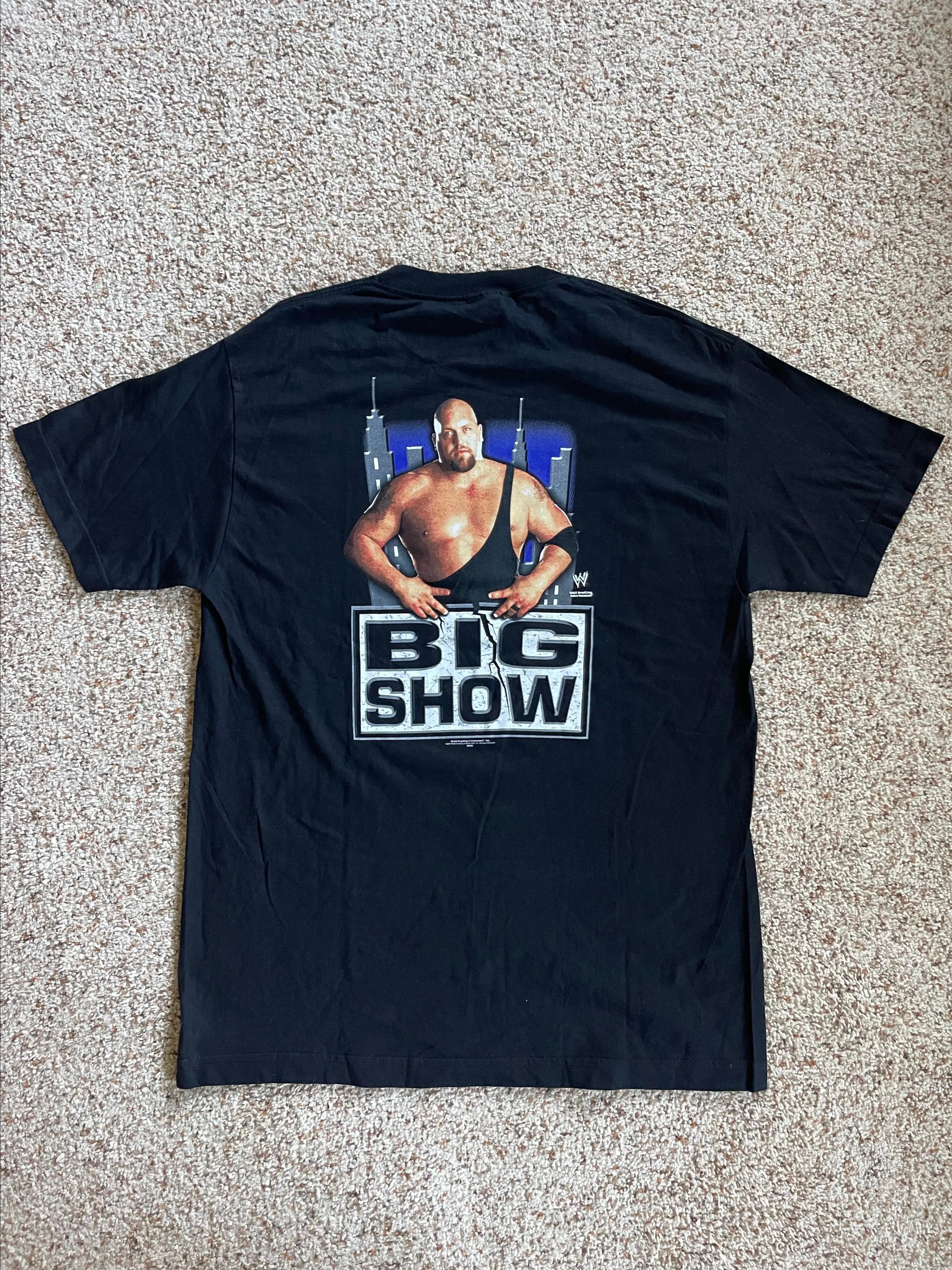 Vintage 2001 the Rock T-shirt Authentic WWF T-shirt World