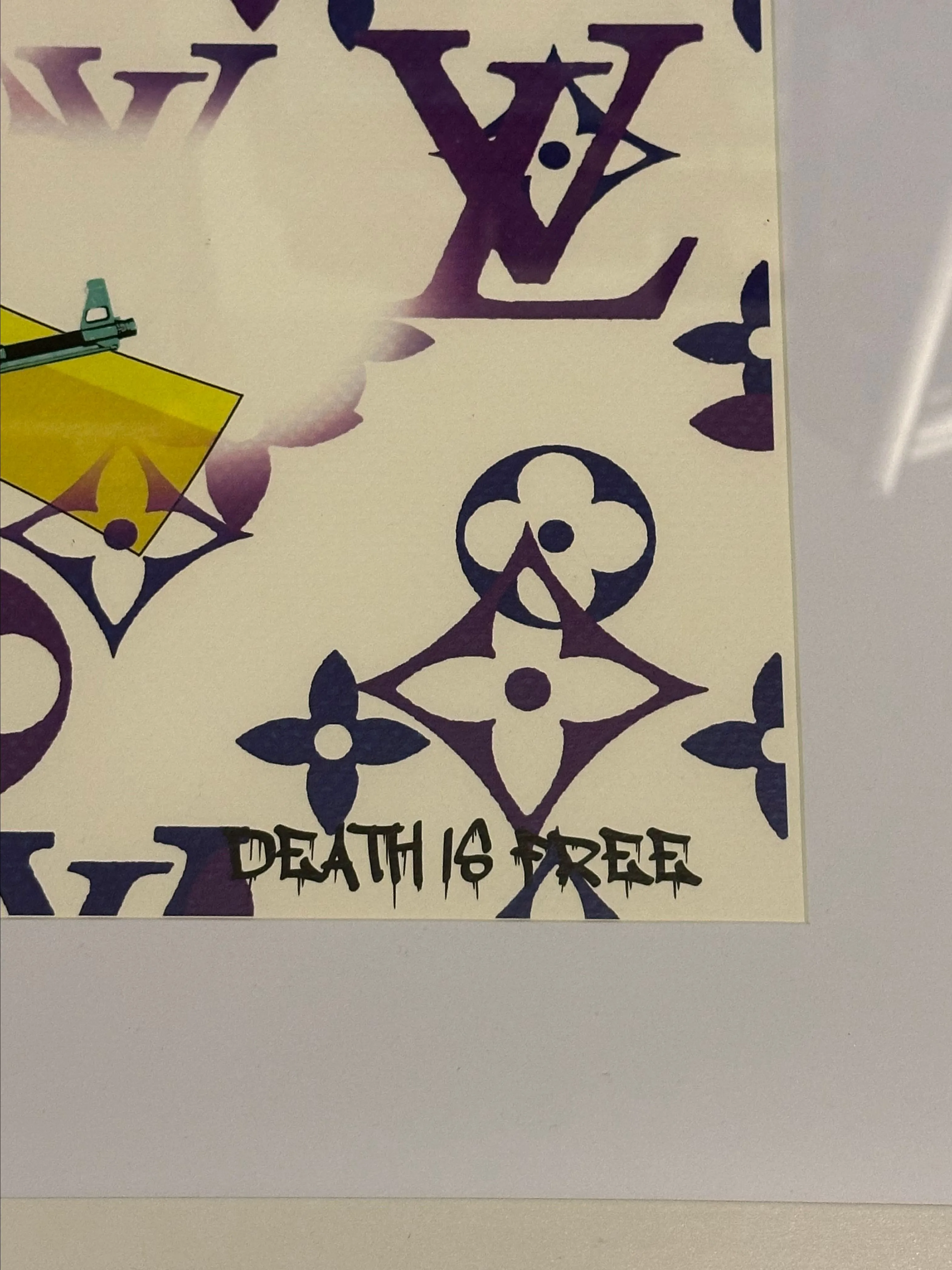 Death NYC Pikachu Pokémon Ak-47 Louis Vuitton /100 With Cert