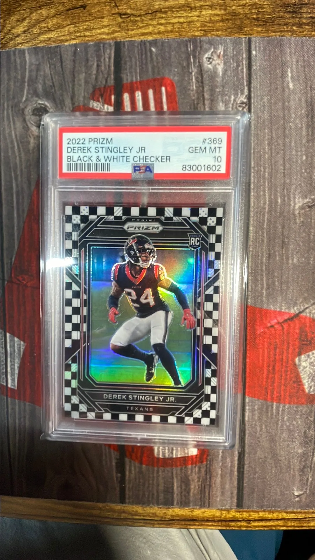 2022 Derek Stingley Jr. /25 shops PSA 10