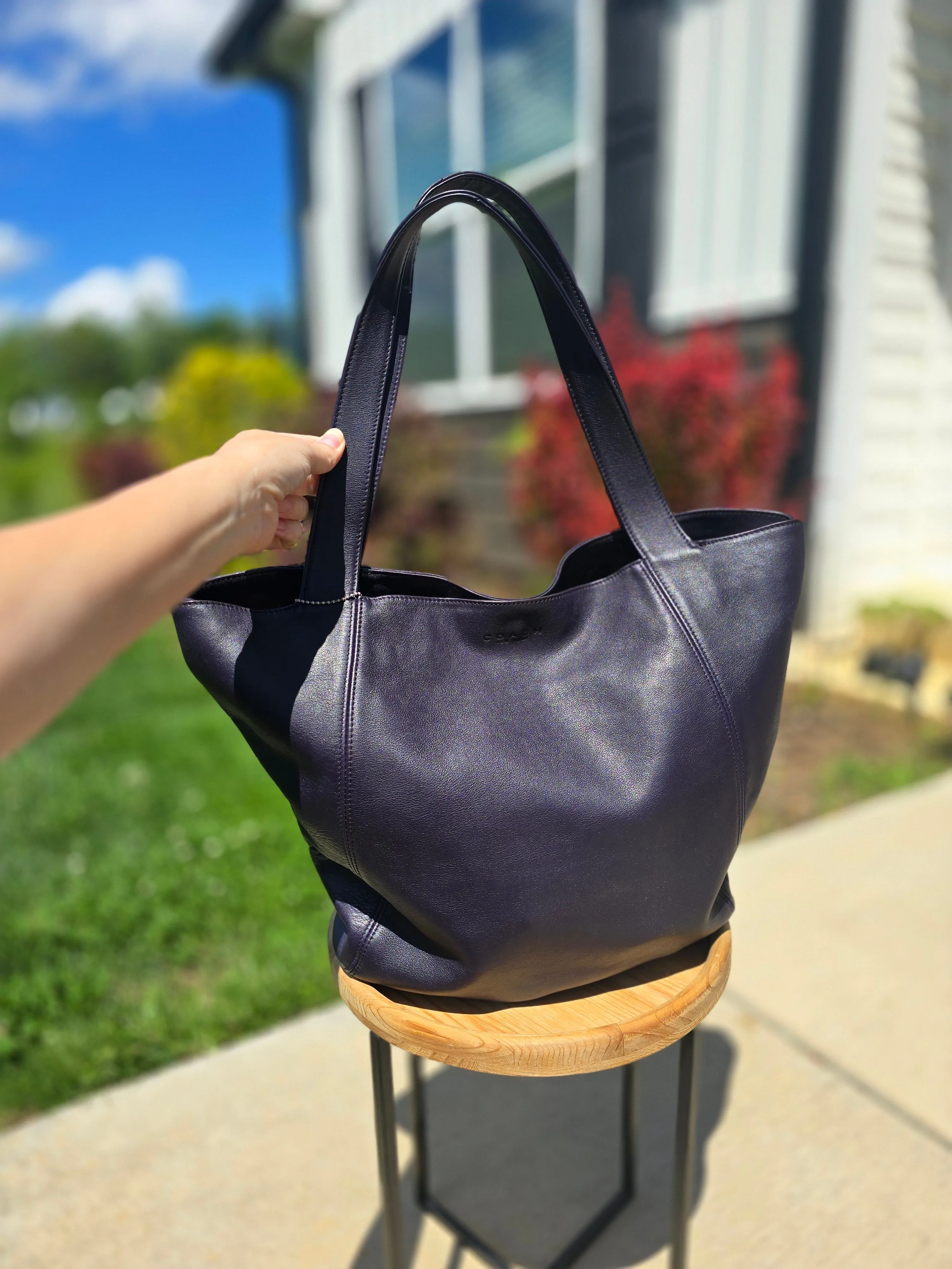 Vintage Coach Lexington Shopper Tote Purple #4182 · Whatnot: Shop