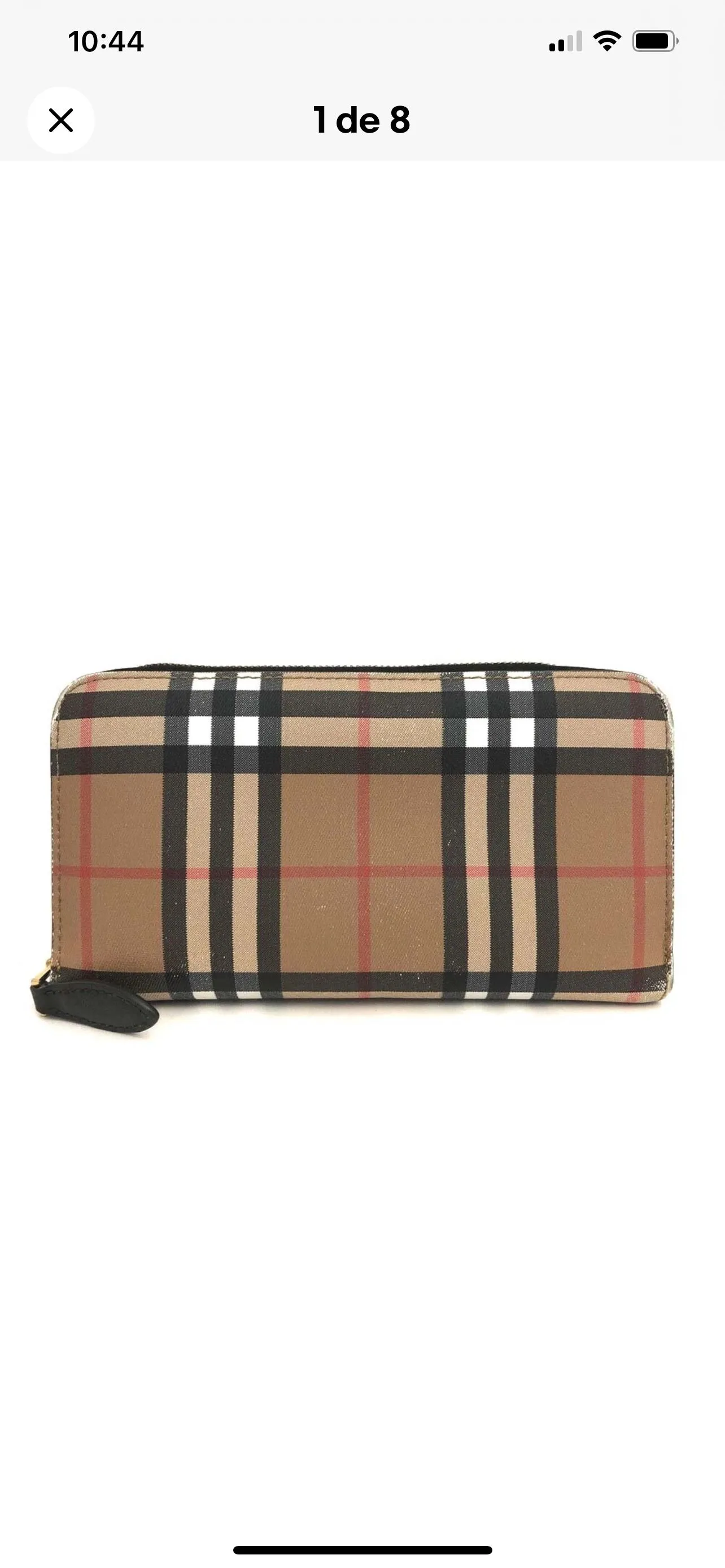 みわ吉バーバリー Burberry large zip wallet · Whatnot: Shop, Sell, Connect