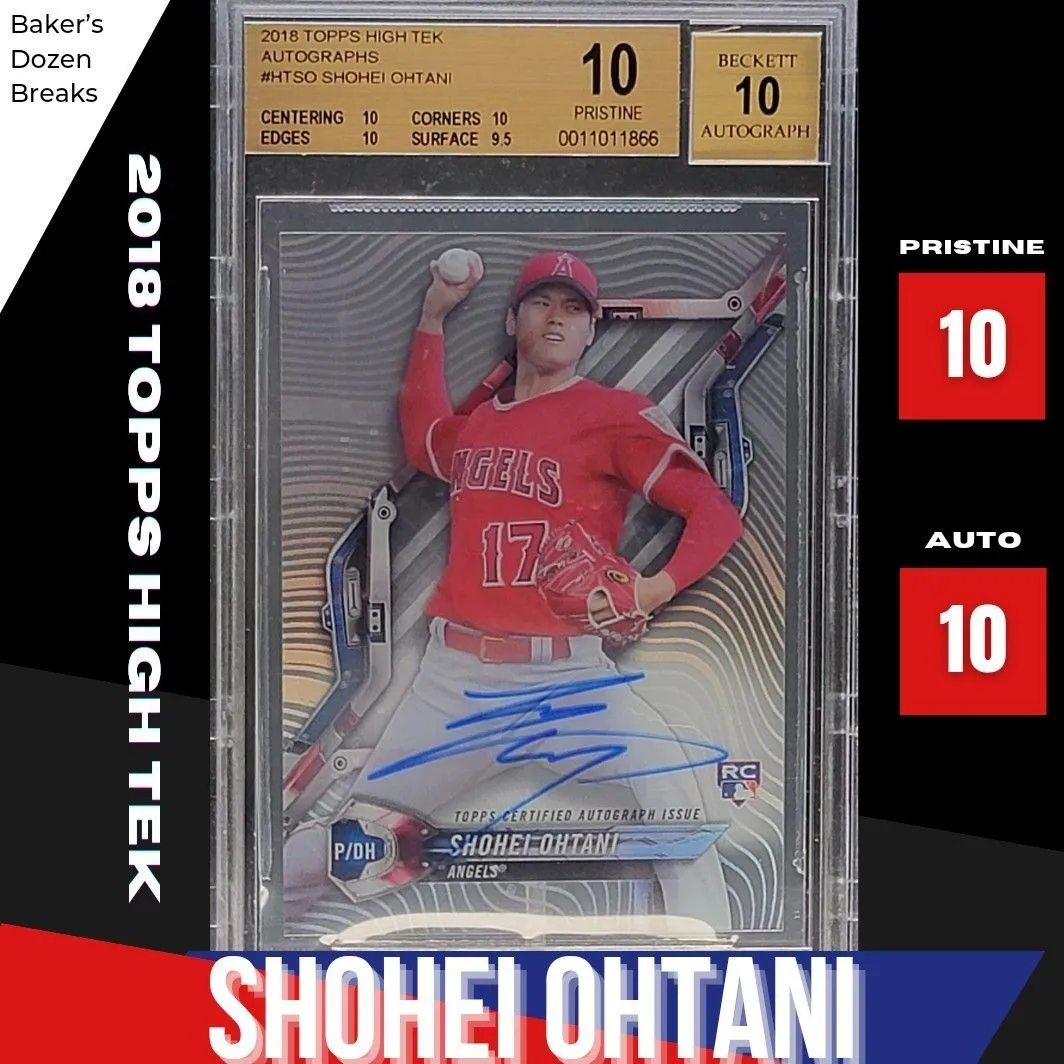 2018 Topps High Tek Baseball Magma Diffractor Rookie #HT-50