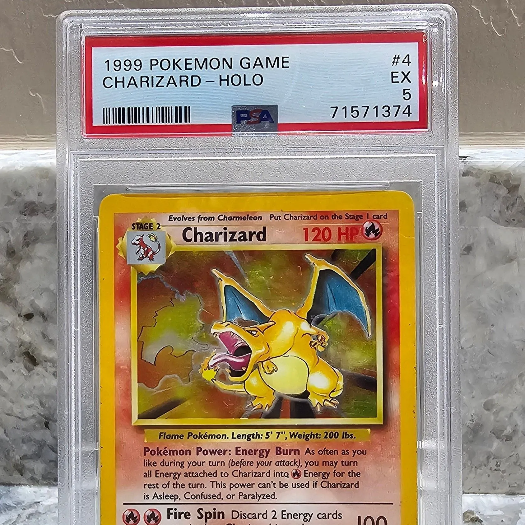 1999 Holographic outlet Pokémon Card - Charizard