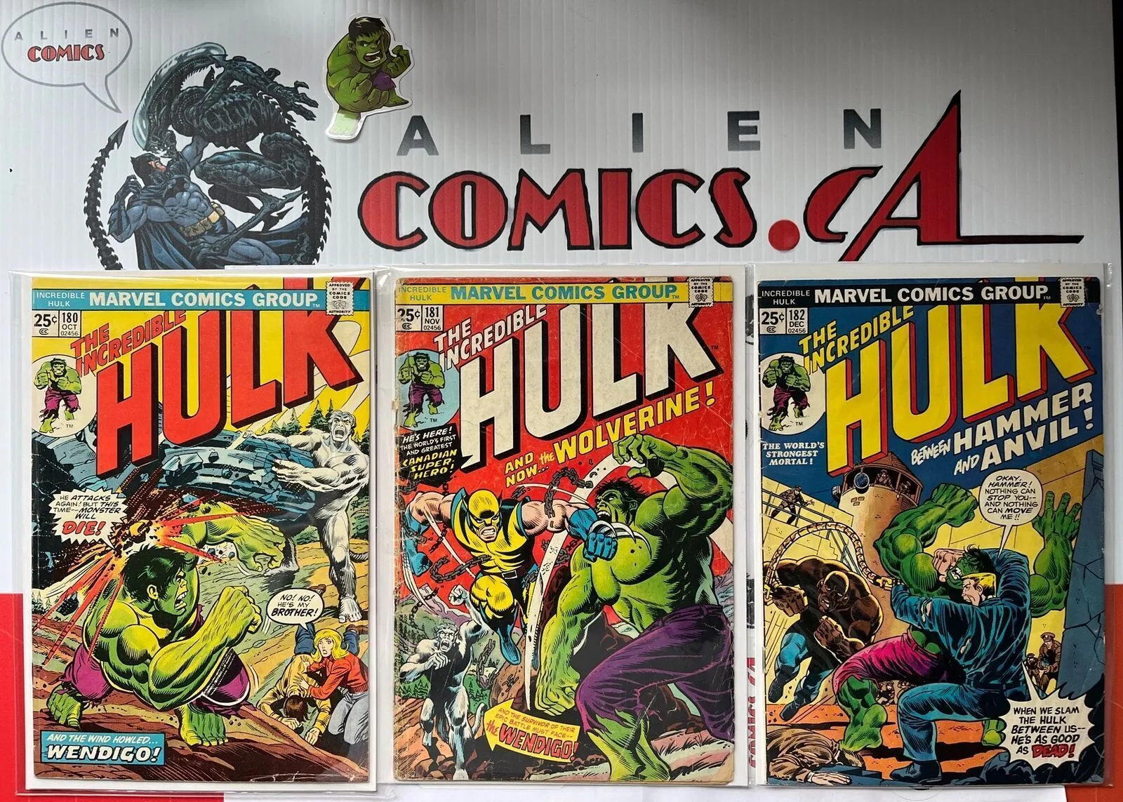 Hulk 182 2nd app of outlets Wolverine