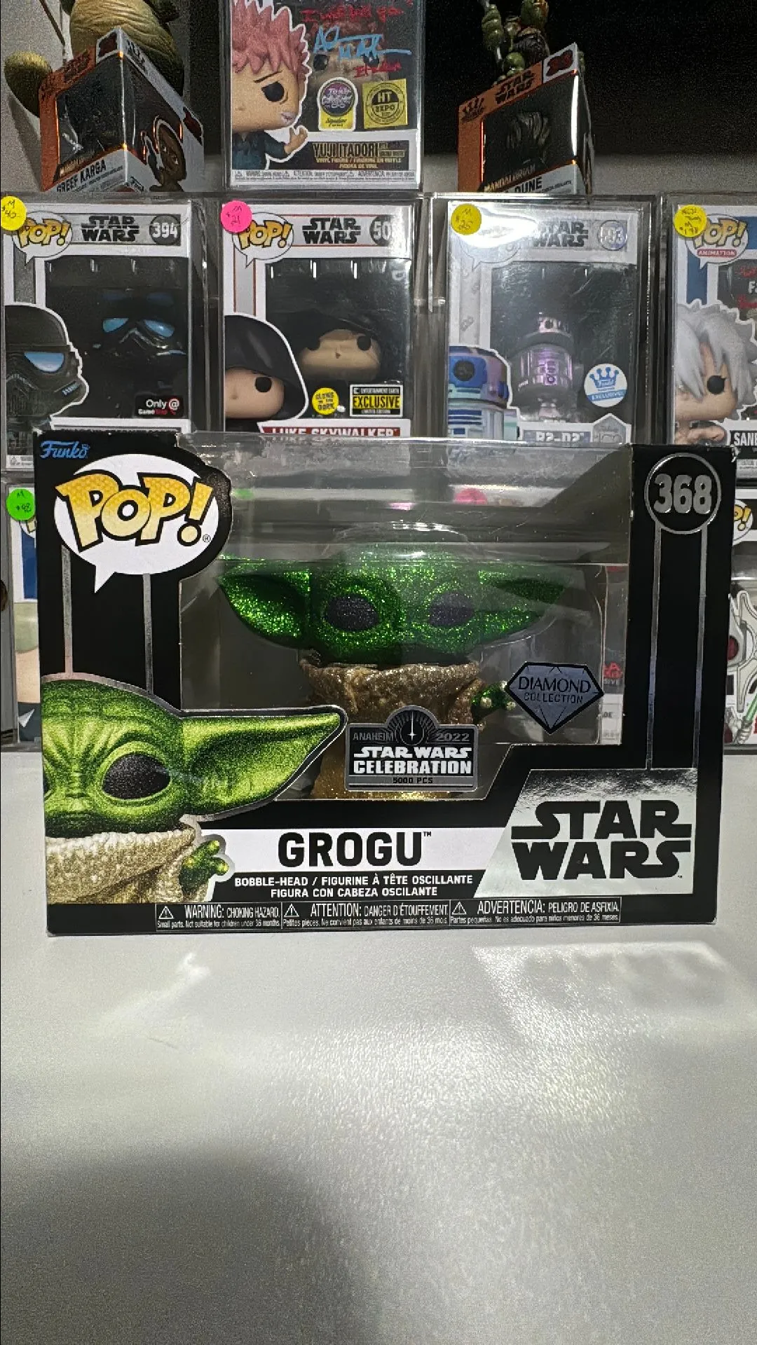 Diamond Grogu Funko Star Wars shops celebration 2022 5,000 limited piece