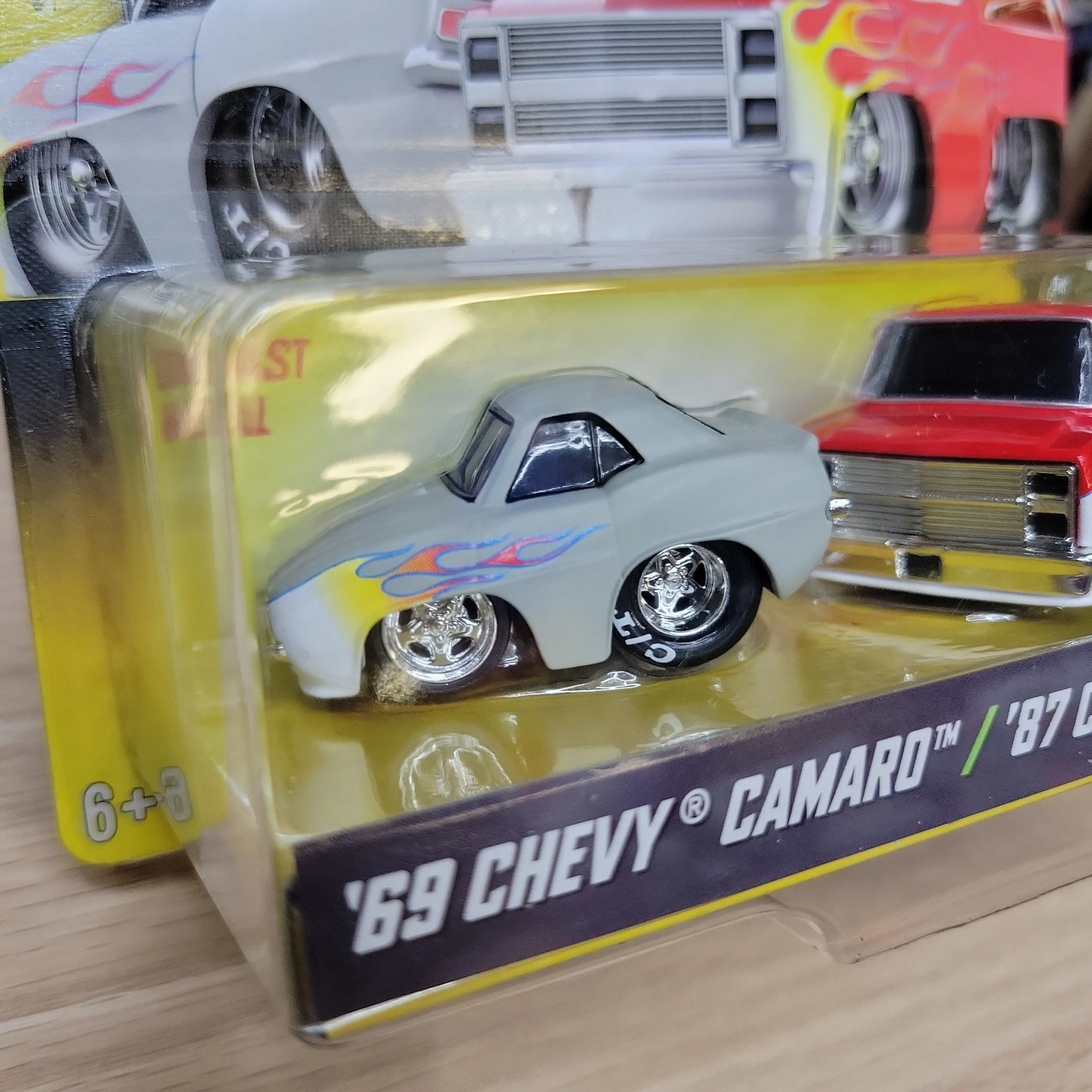 Car Tuned Series 1 Double Pack 69 Camaro / 87 Chevy C10
