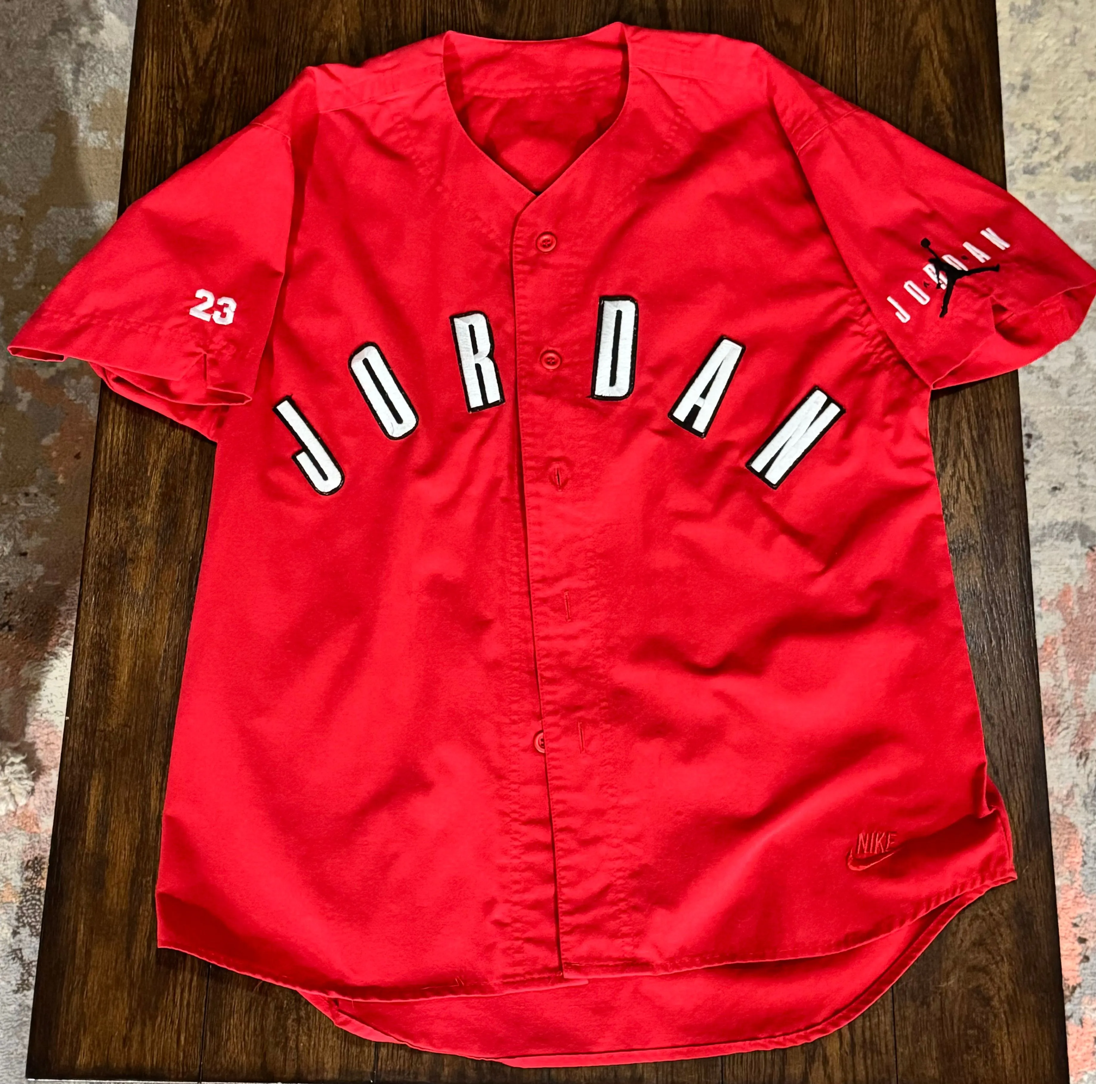 ULTRA RARE Vintagef 90s Nike Air Jordan Embroidered Baseball