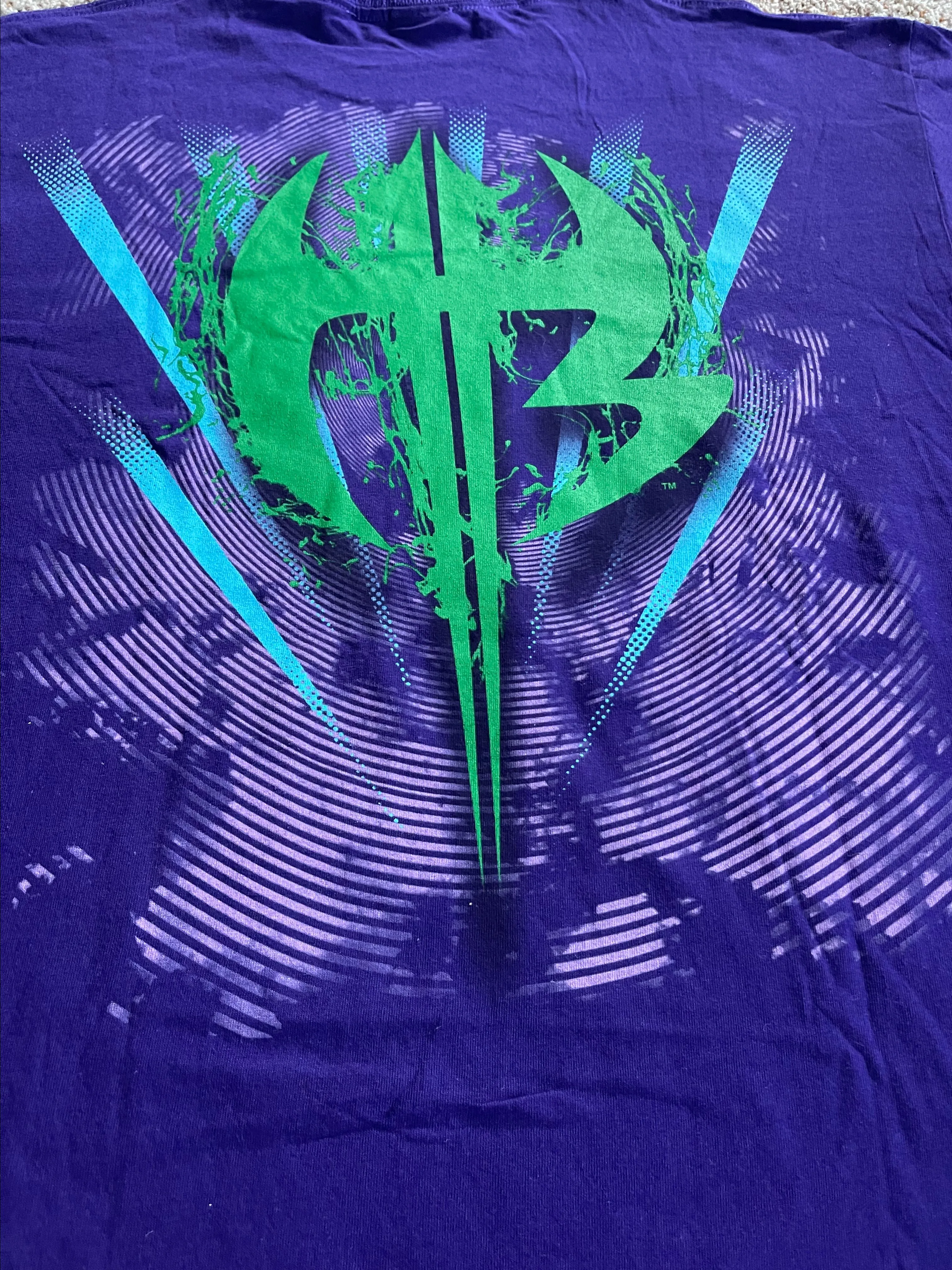 Vintage 1996 WWF Shawn Michaels Heartbreak Kid T-Shirt Zebra