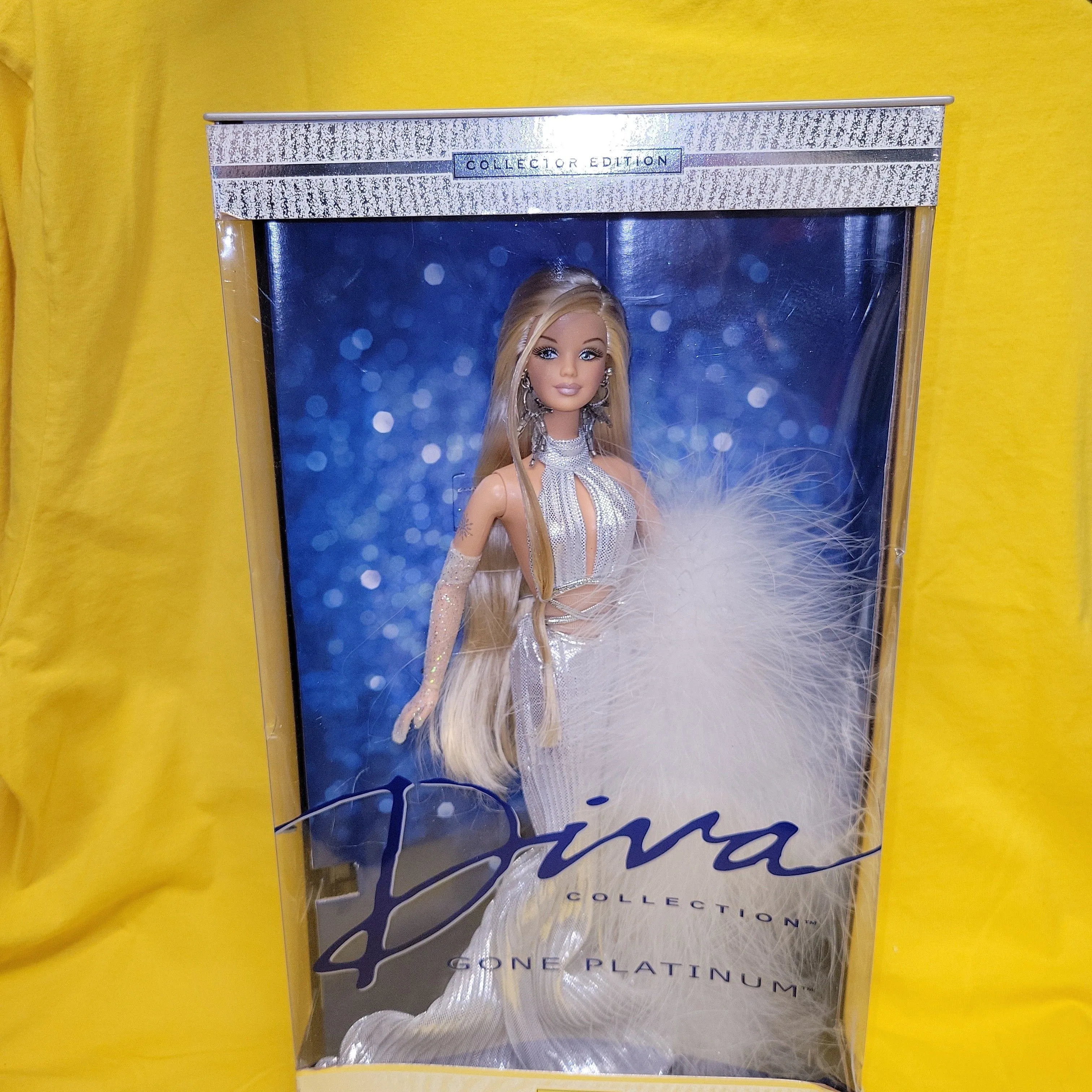 New Barbie Diva Gone Platinum Collector Edition Fashion Doll #52739 NRFB J18