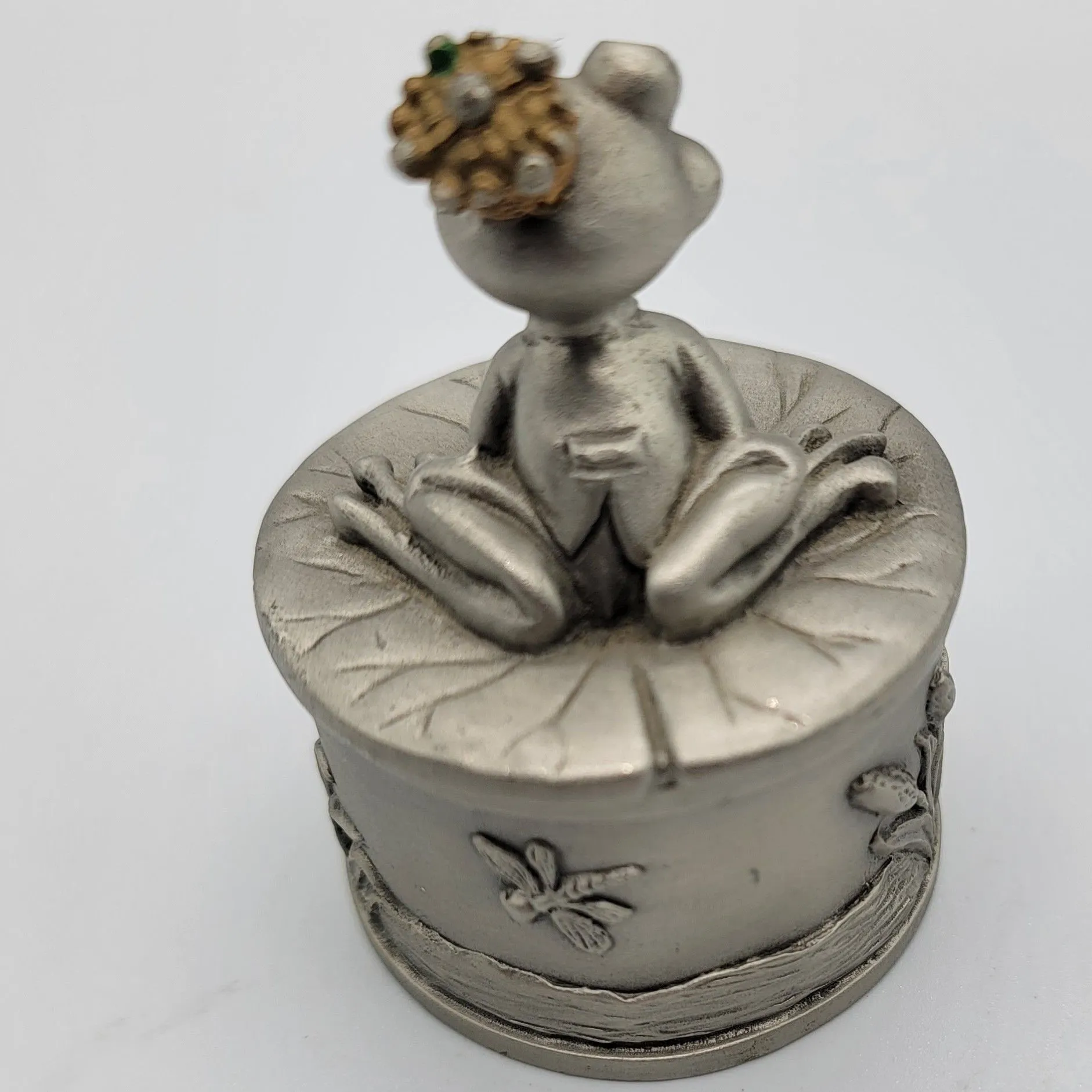 Royal Selangor Pewter Frog Prince Trinket Box · Whatnot: Shop