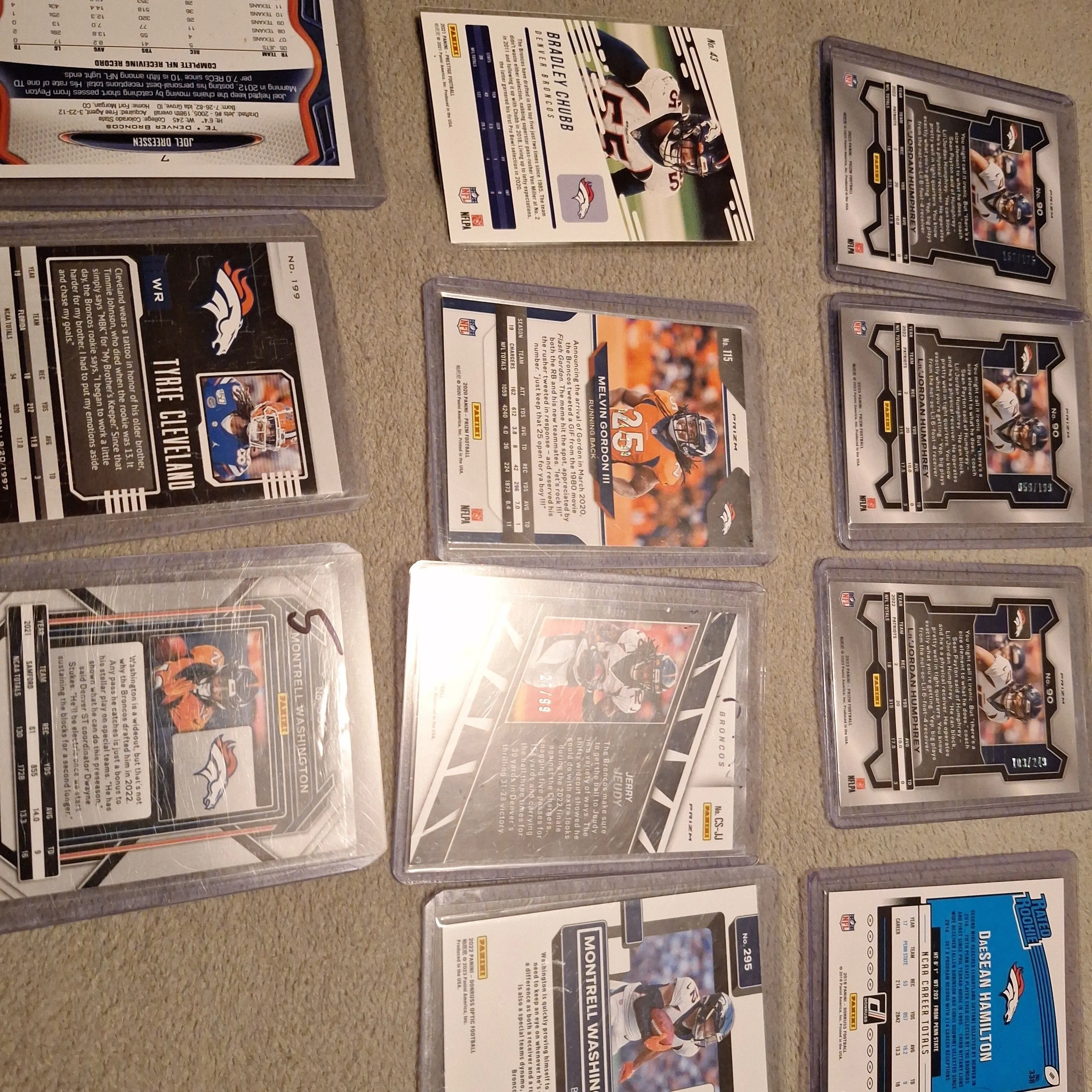 Peyton Manning rookie and 2024 reprint