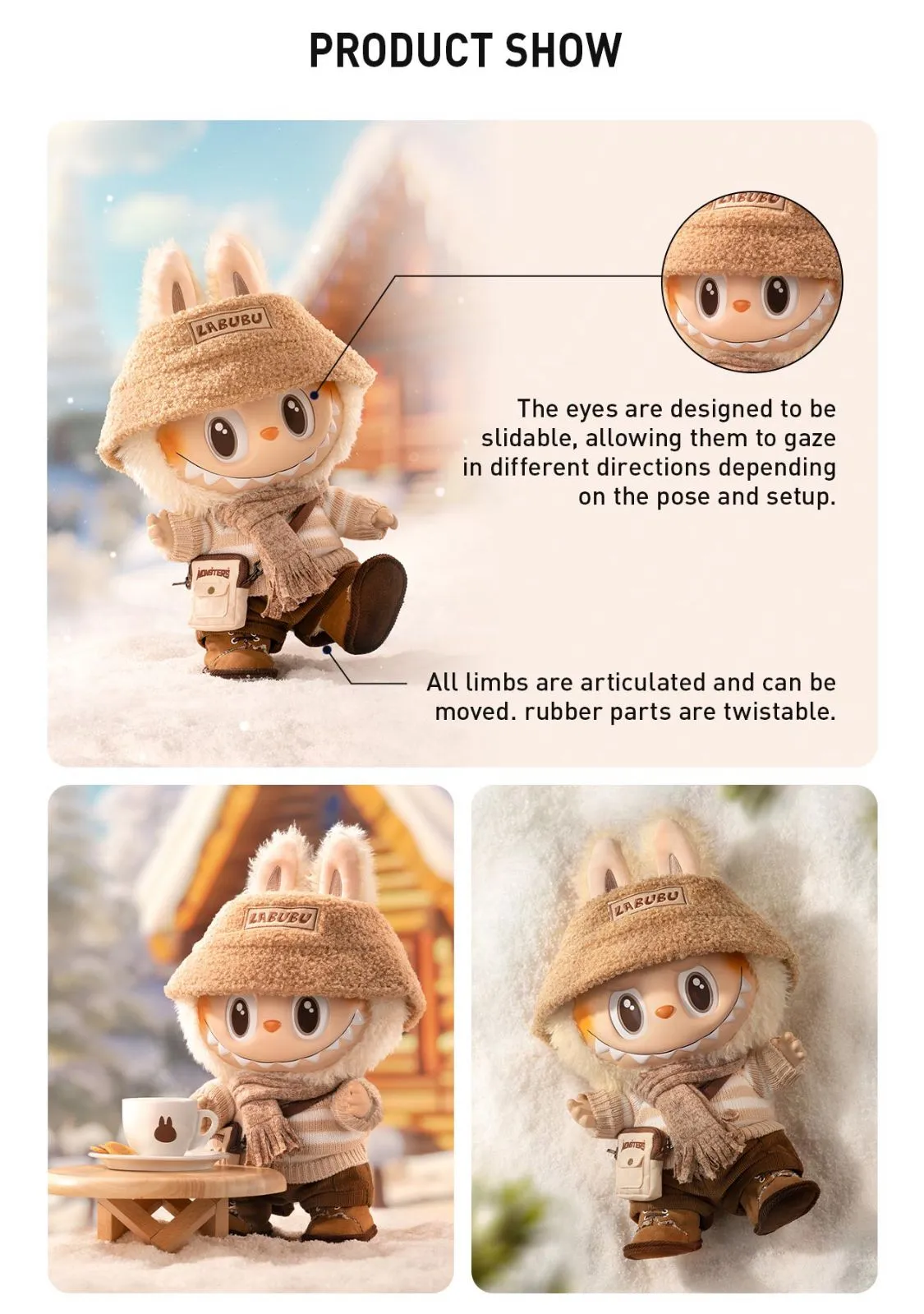 The Monsters Labubu Dress Be Latte Plush Doll - Sealed · Whatnot