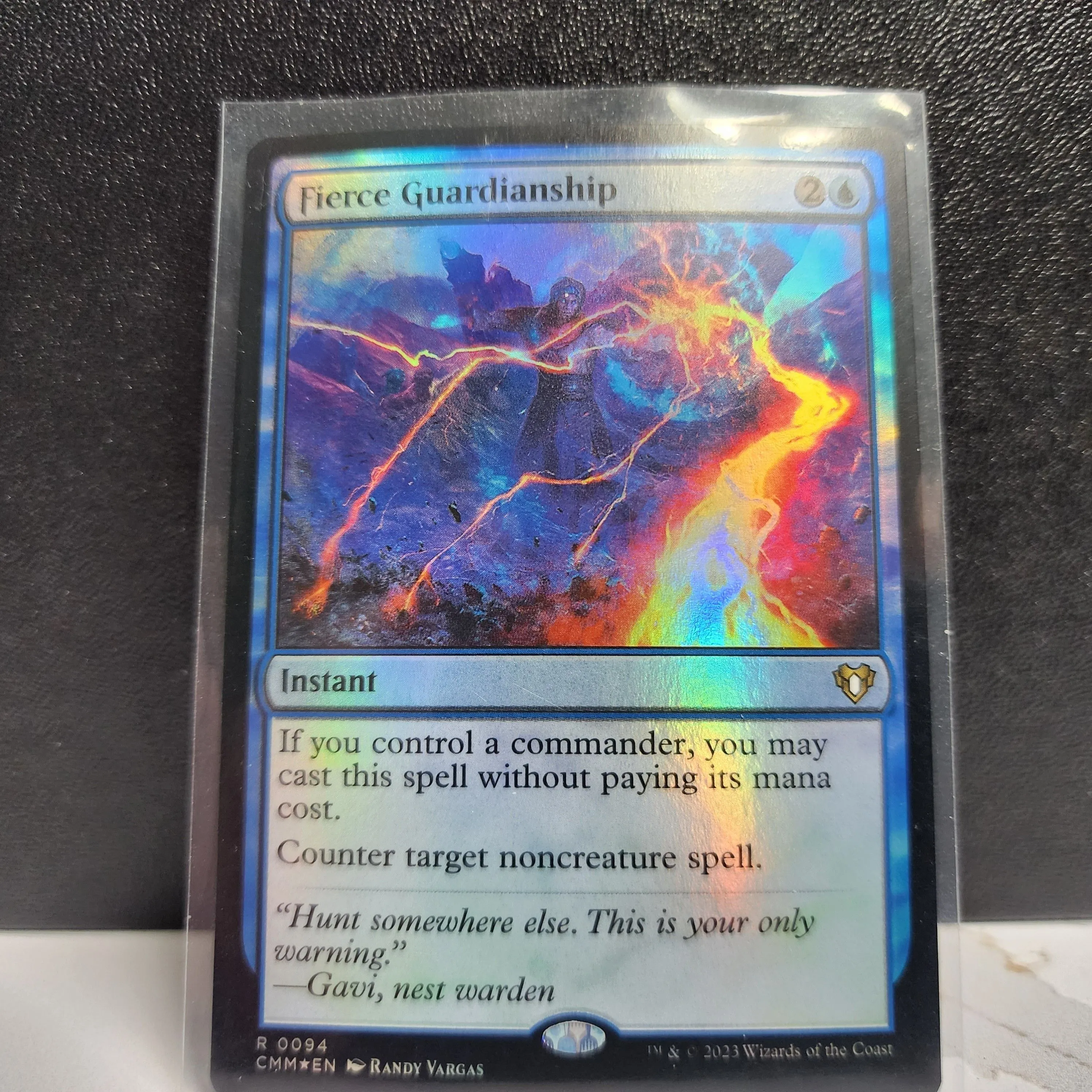 mtg【Foil】拡張 激情の後見 Fierce Guardianship 1枚 mtg【Foil】拡張 激情の後見 Fierce Guardianship 1枚