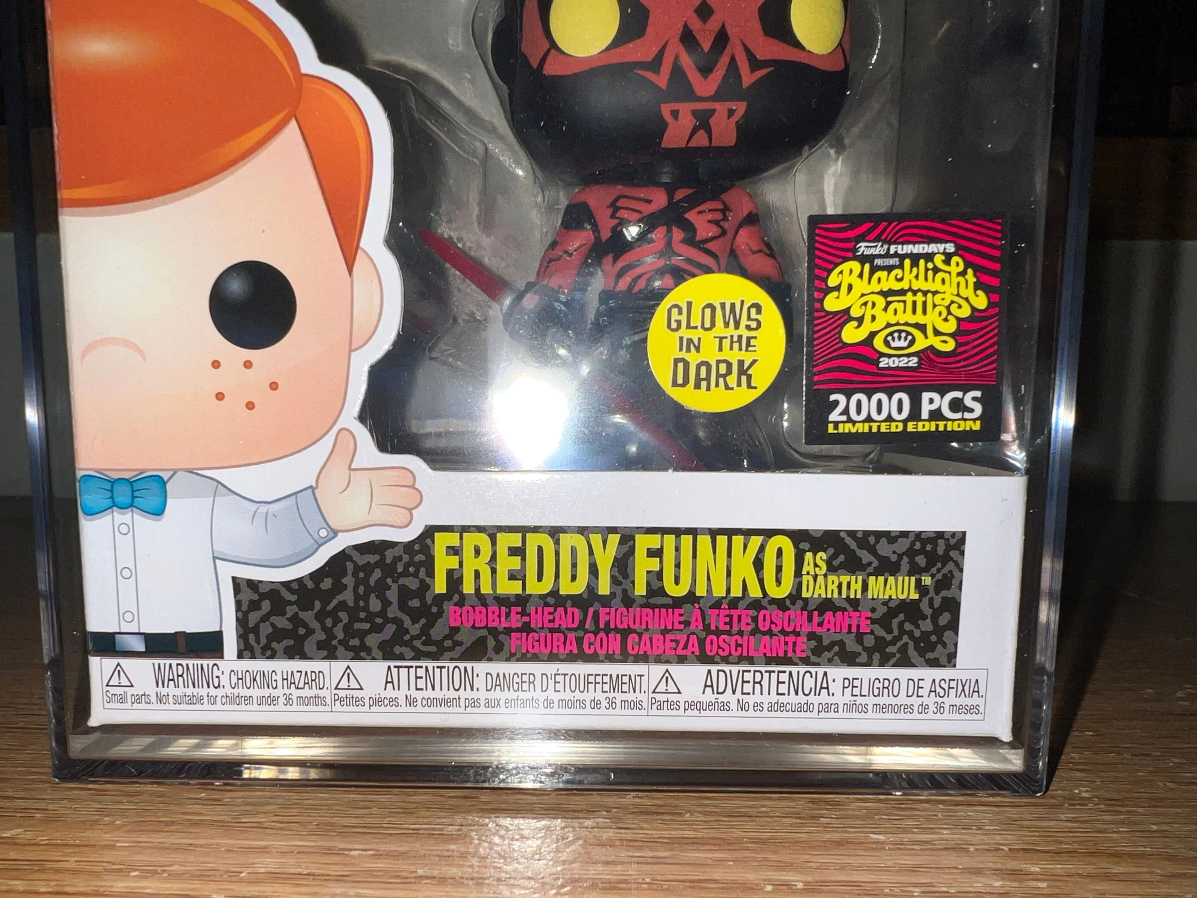 Funko Pop! 2024 Freddy as Mad Hatter (Glow LE 2000pcs) Mint Condition Box!!