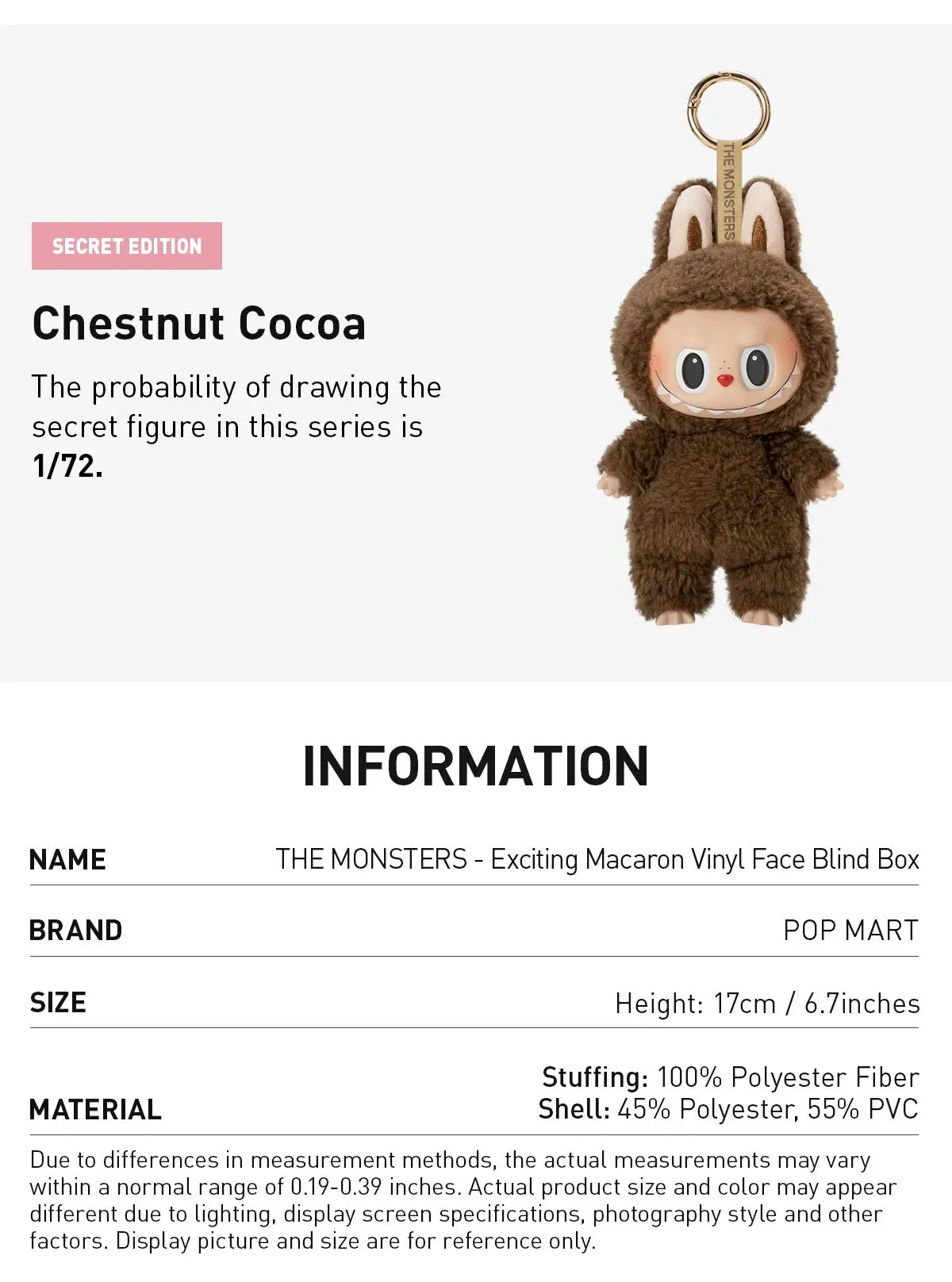 Pop Mart Labubu Exciting Macaron - SECRET Chestnut Cocoa · Whatnot