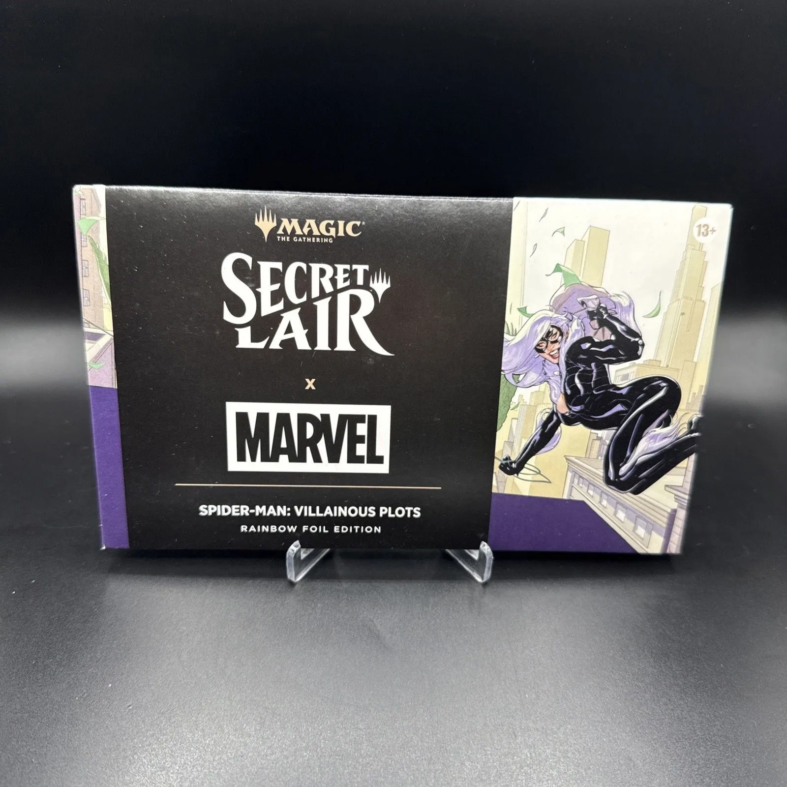 MTG Secret Lair Spider-Man Villainous Plots – Rainbow Foil