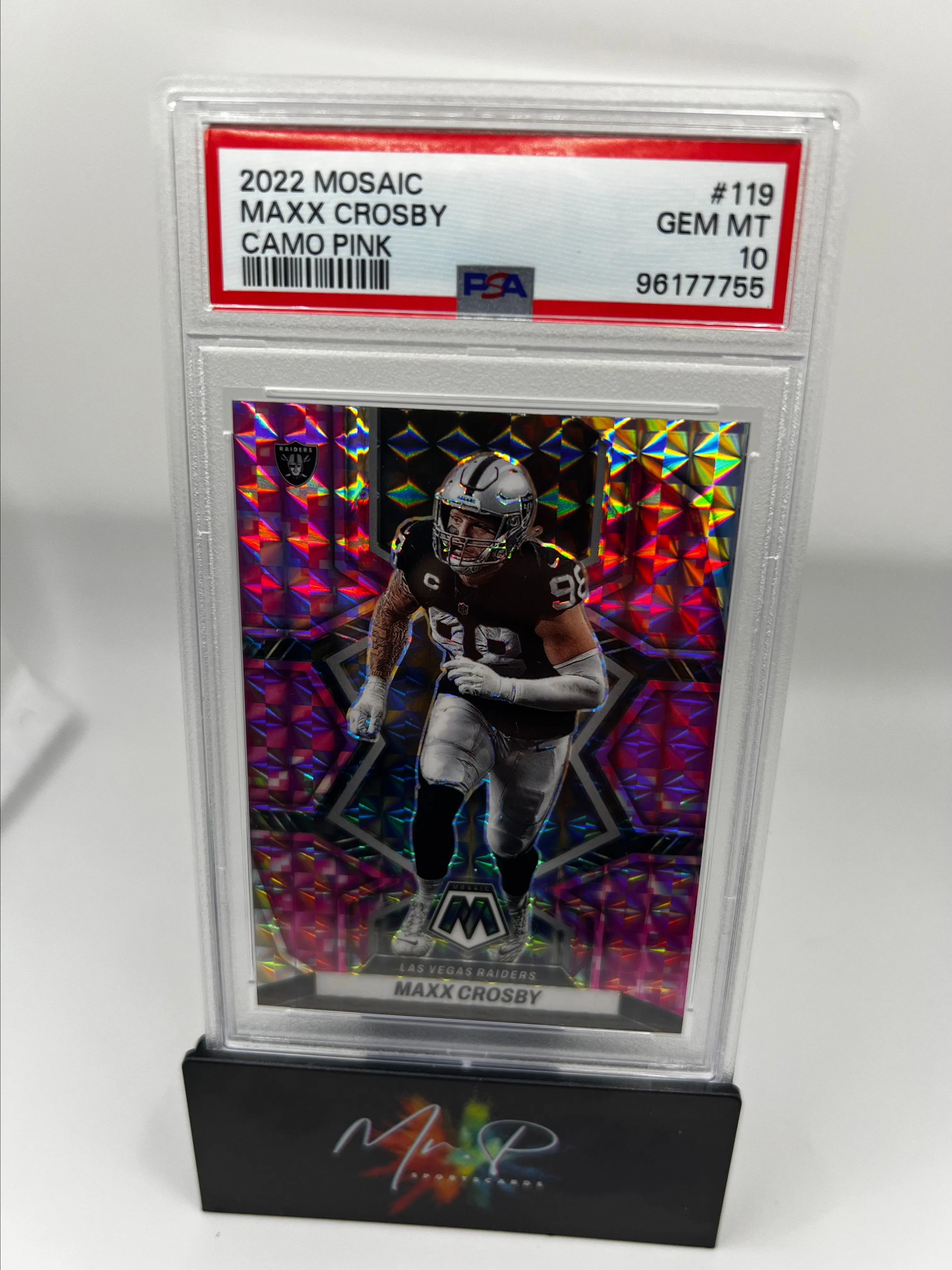 Najee Harris Camo Pink Rookie - PSA 10 - 2021 Mosaic orders