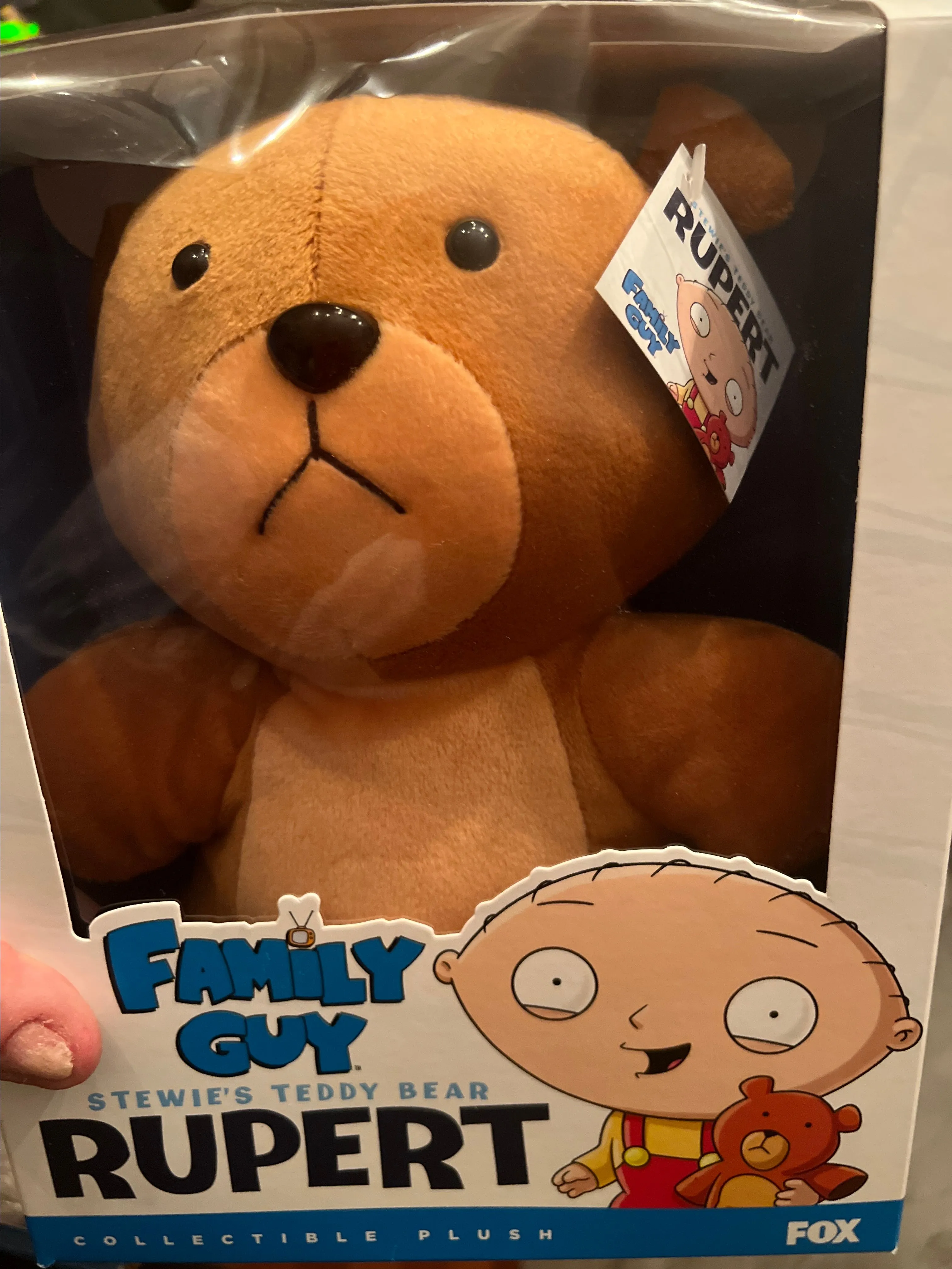 EXTREMELY RARE FAMILY GUY STUFFED ANIMAL Stewie s RUPERT DOLL Whatnot Kaufen verkaufen und auf Sendung gehen