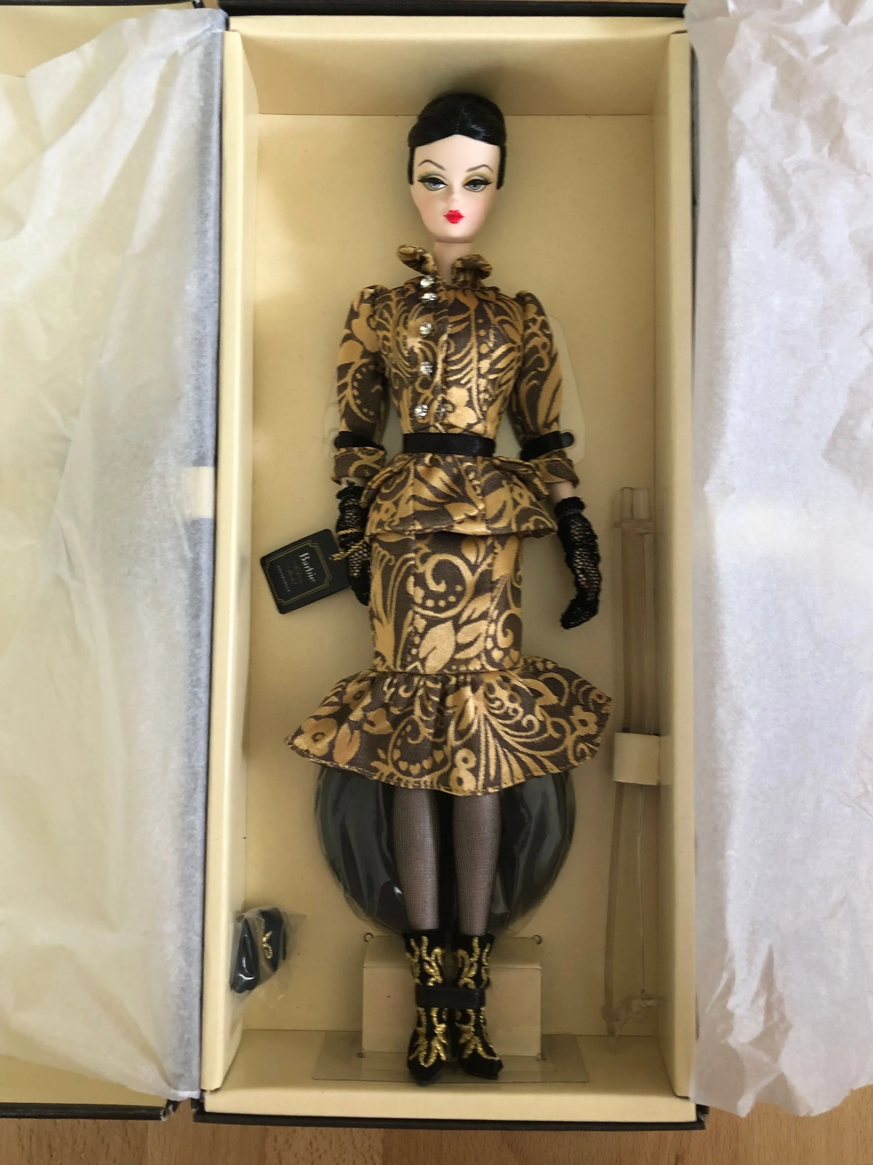 BFMC Silkstone Barbie LUCIANA Doll Gold Label zNRFB Whatnot Buy Sell Go Live