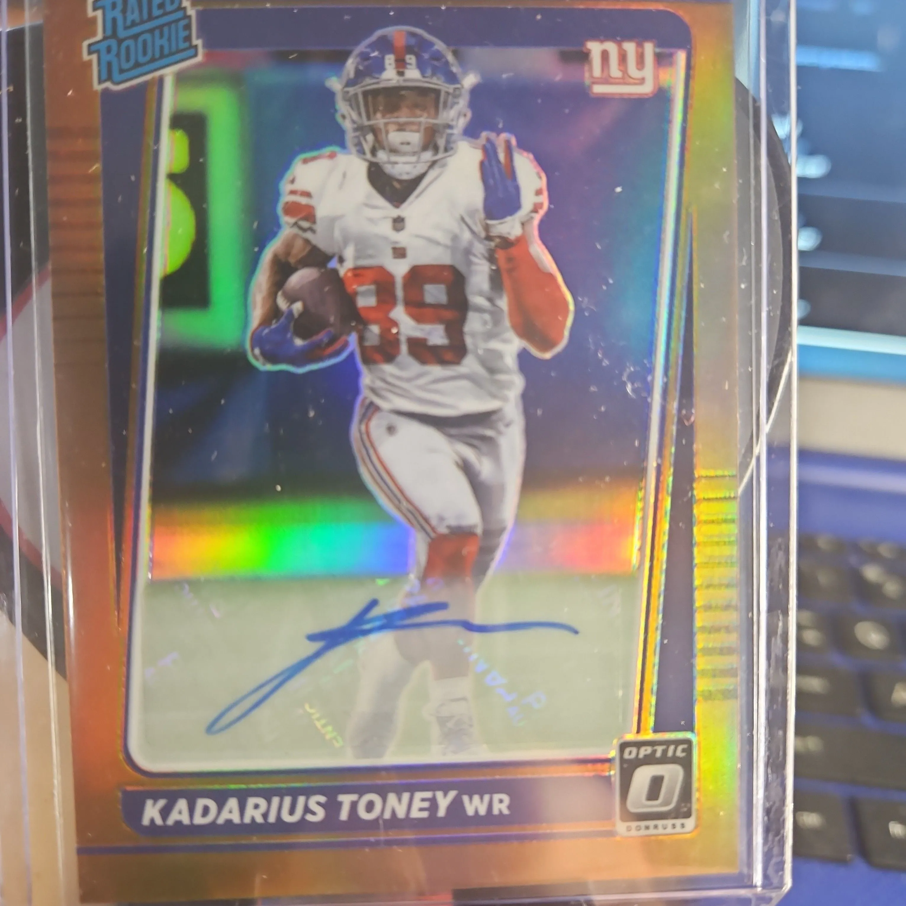 Kadarius Toney offers Rookie Lot