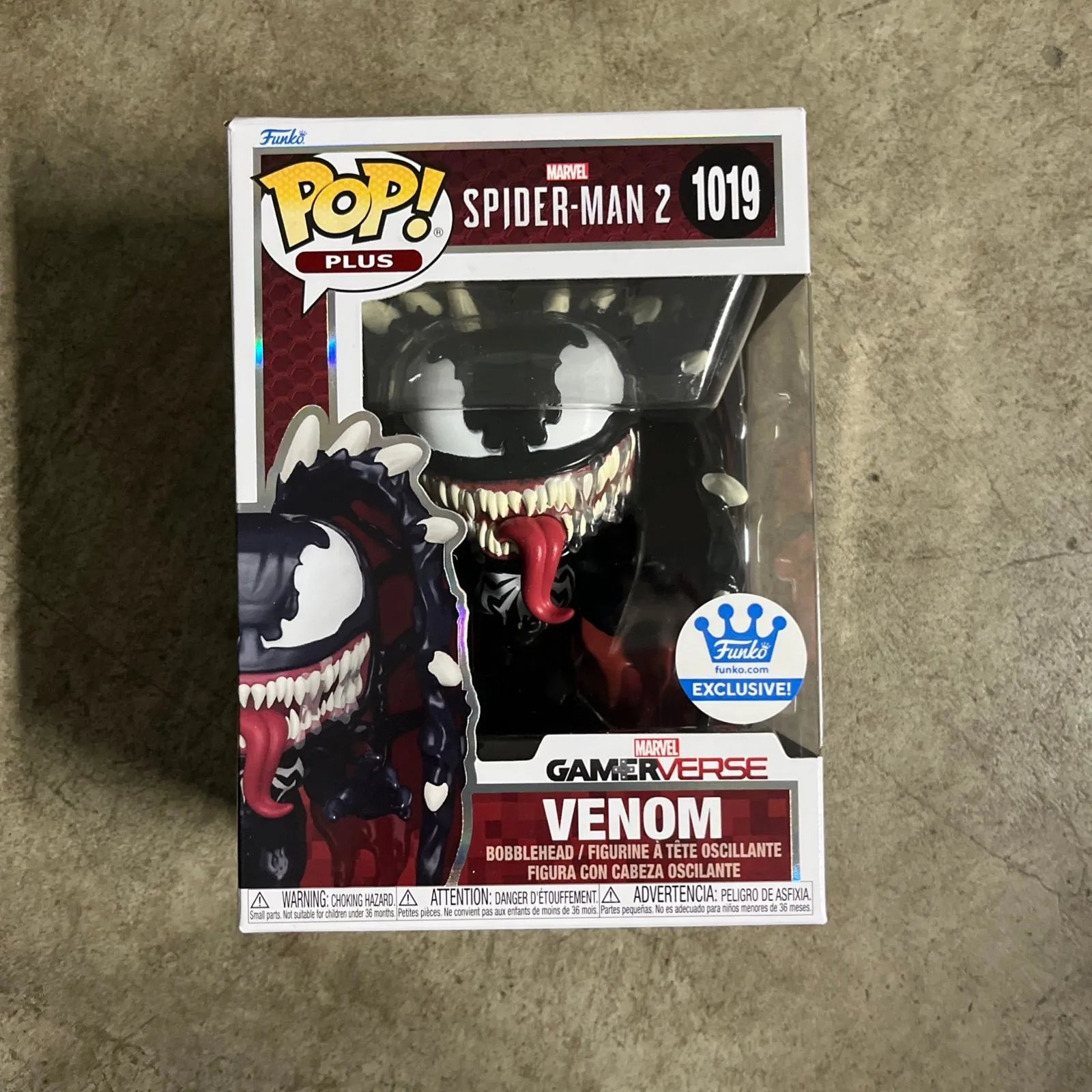 Funko POP! Plus: Marvel Spider-Man 2 - Venom Exclusive Vinyl