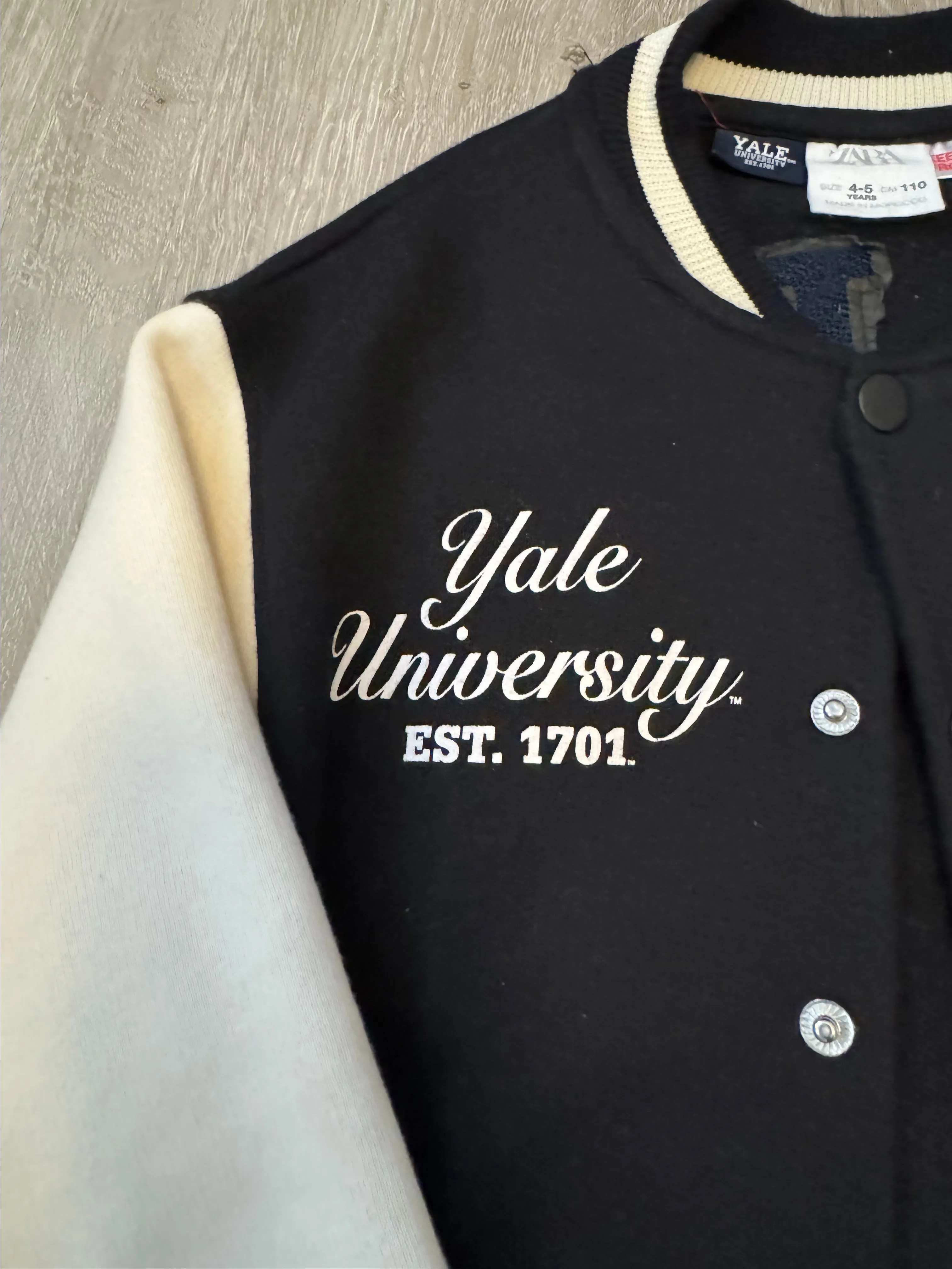 Zara Yale Varsity Jacket · Whatnot: Shop, Sell, Connect