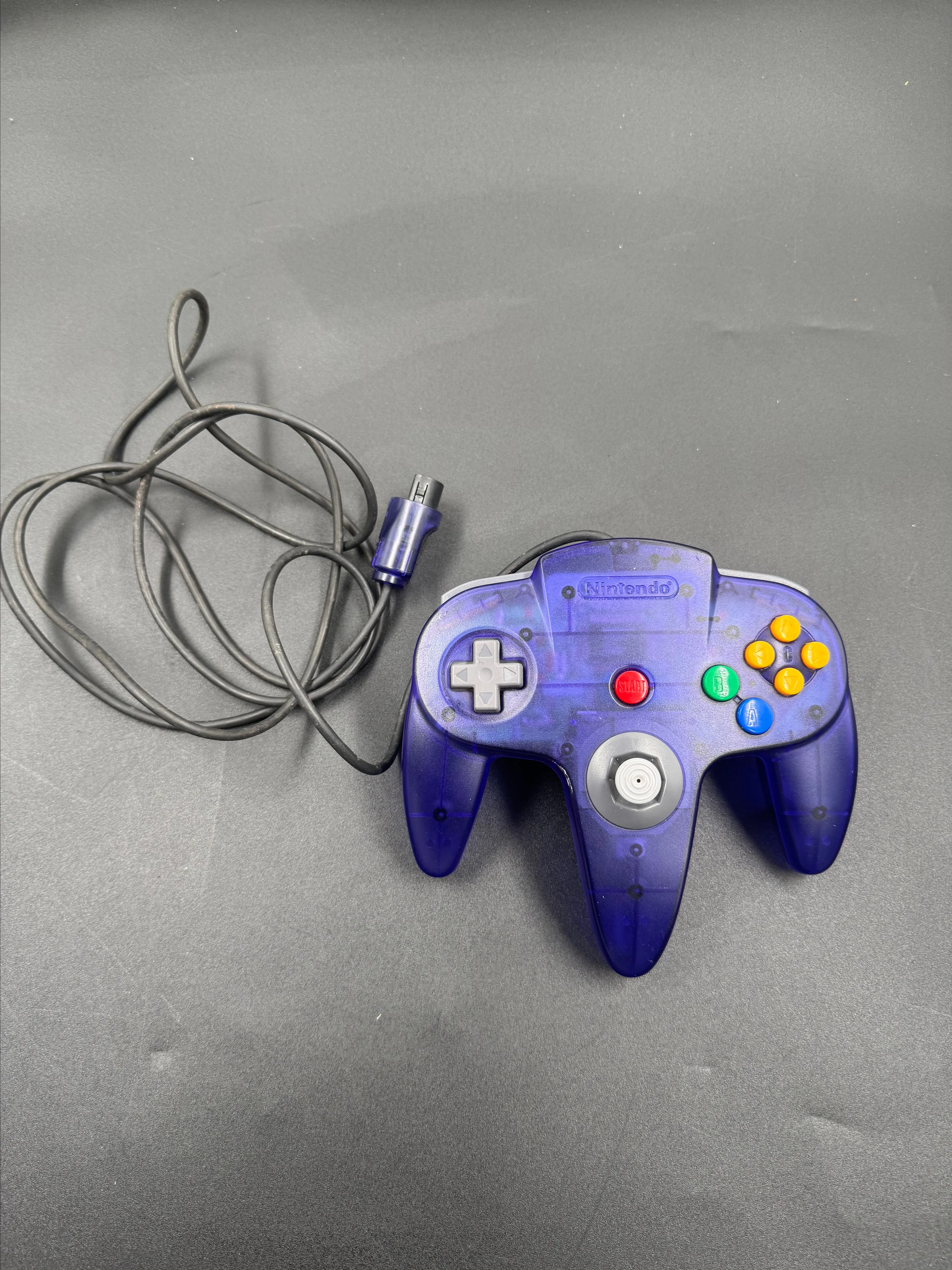 Nintendo 64 N64 Funtastic Grape Purple Controller OEM Authentic Whatnot Buy Sell Go Live