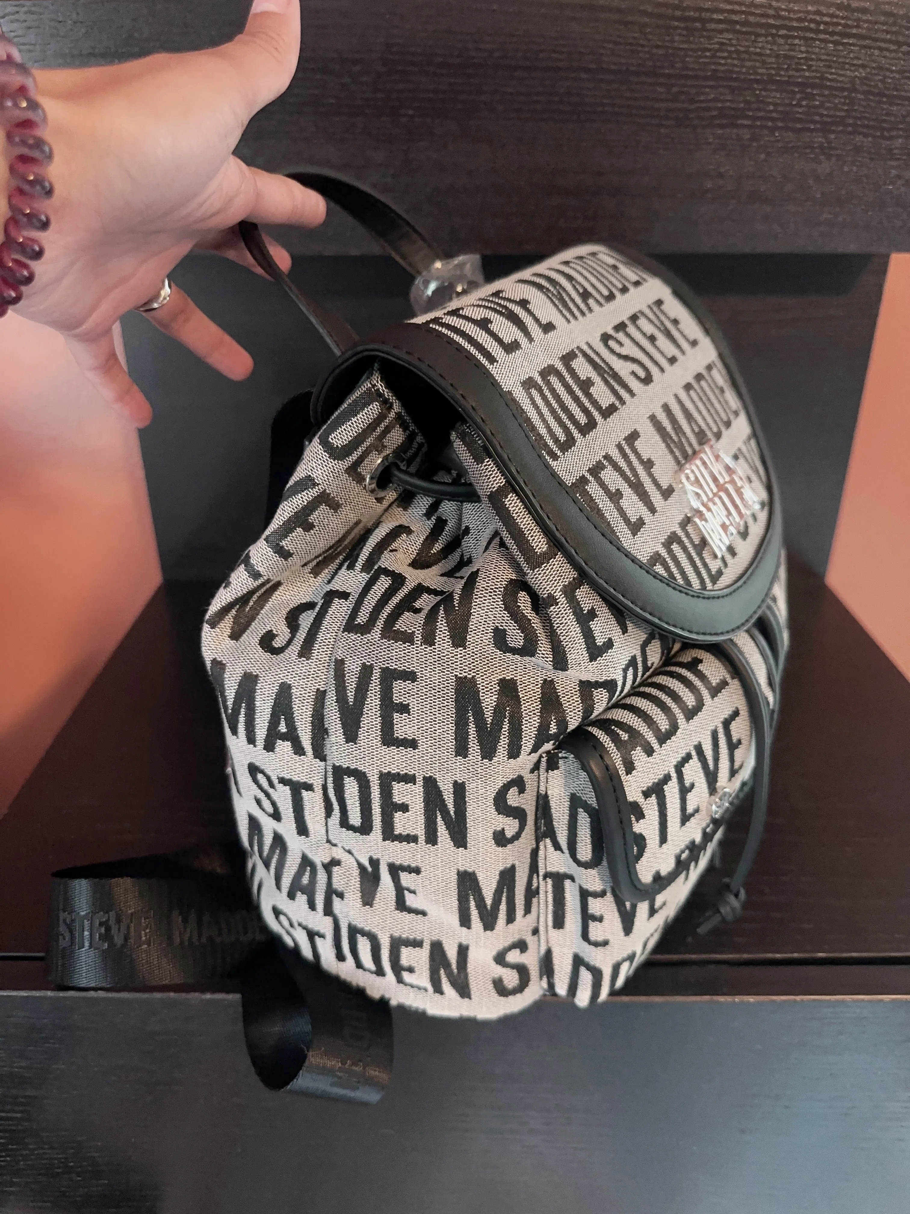 STEVE MADDEN スタッズ 2WAYバッグ Y2K archives STEVE MADDEN スタッズ 2WAYバッグ Y2K archives
