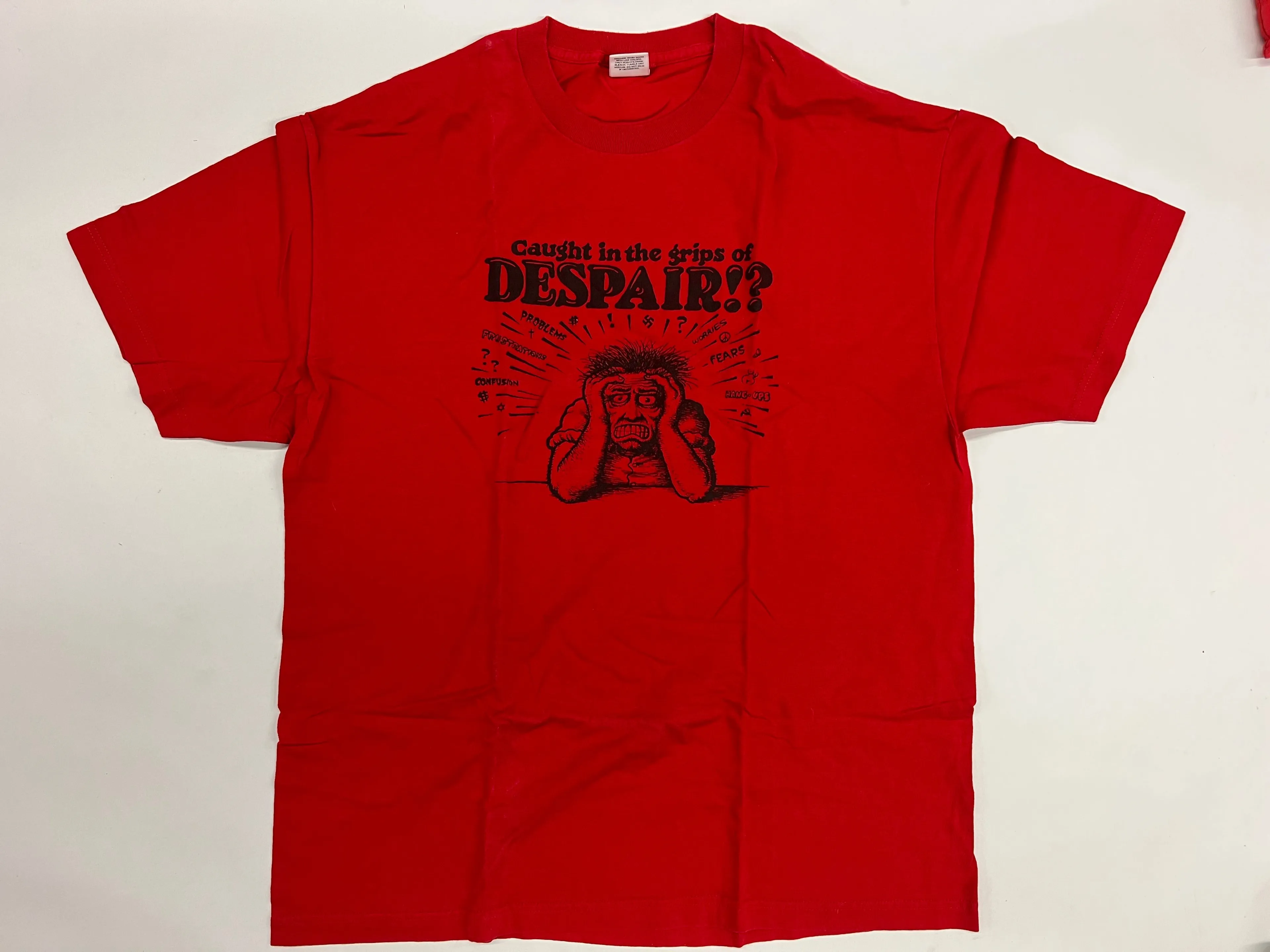 Supreme R. Crumb Despair TShirt RED XL EUC · Whatnot: Shop
