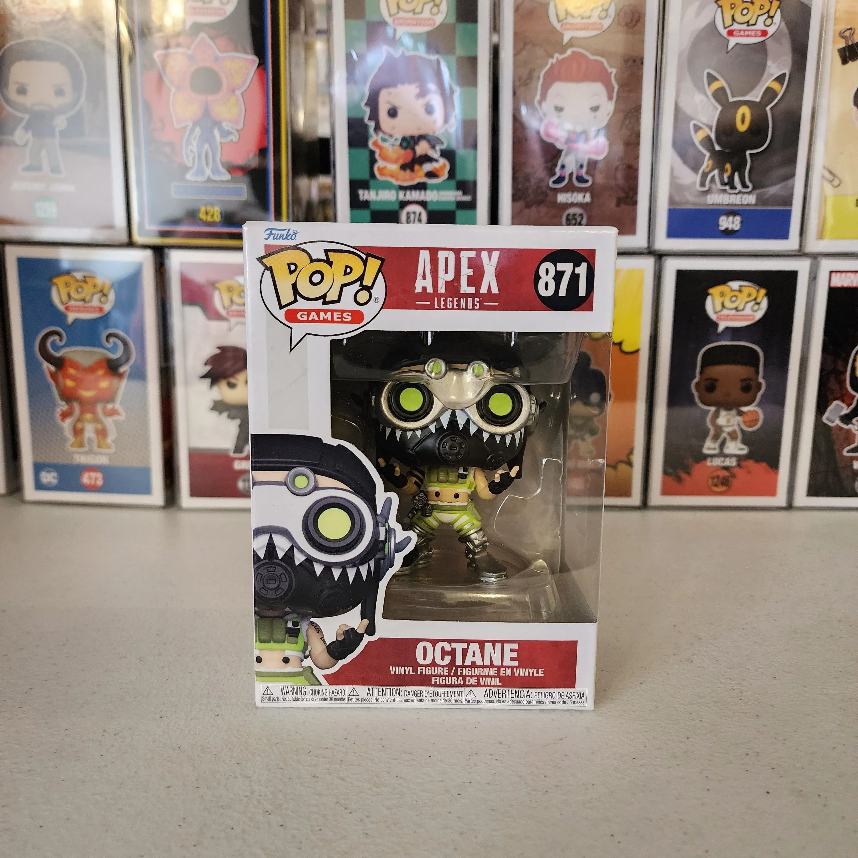 Funko Pop! オクタン APEX フィギュア Funko Pop! Vinyl: Apex Legends - Octane #871 for sale online