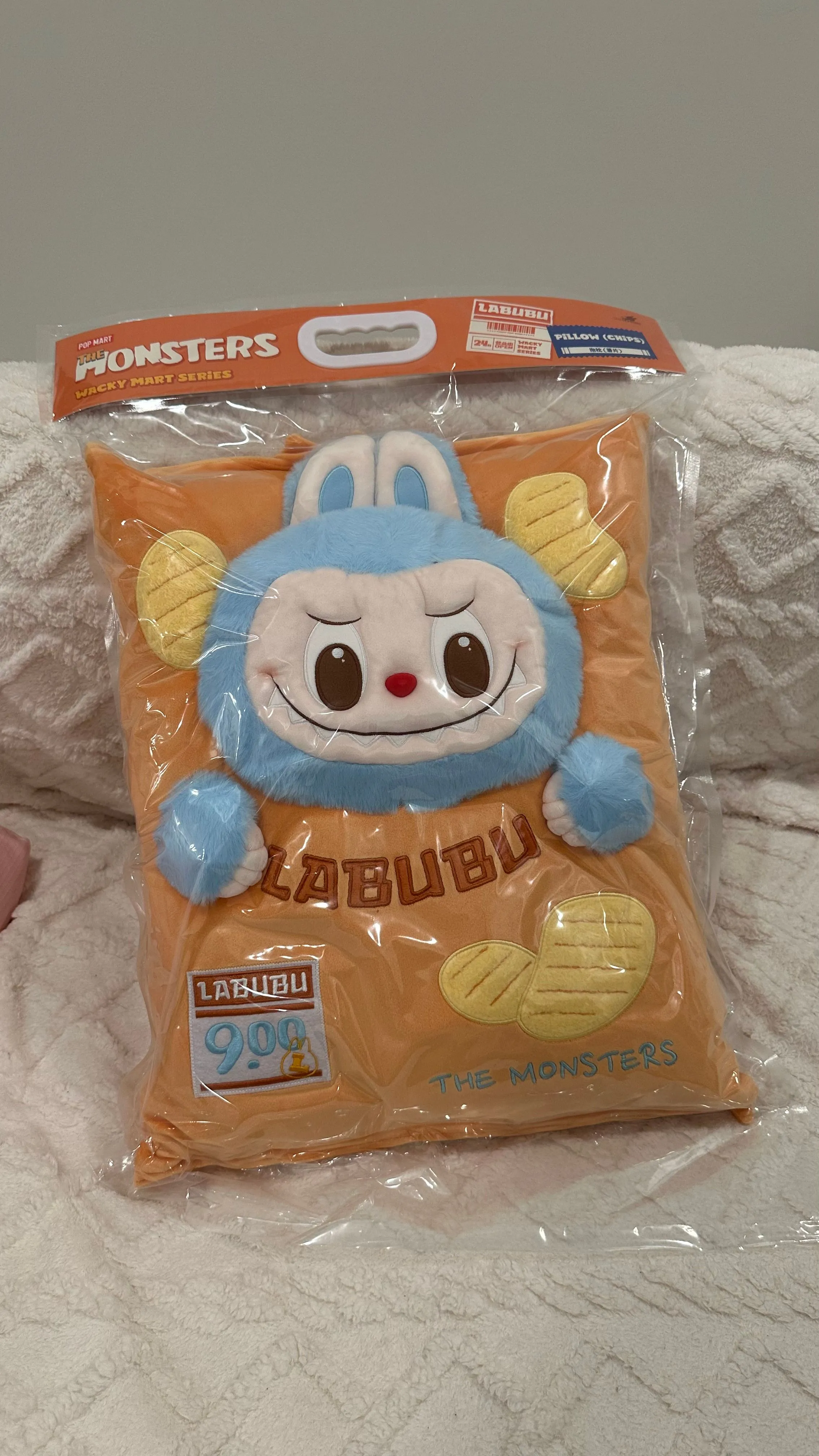 THE MONSTERS Wacky Mart Series-Pillow (Chips) · Whatnot: Shop