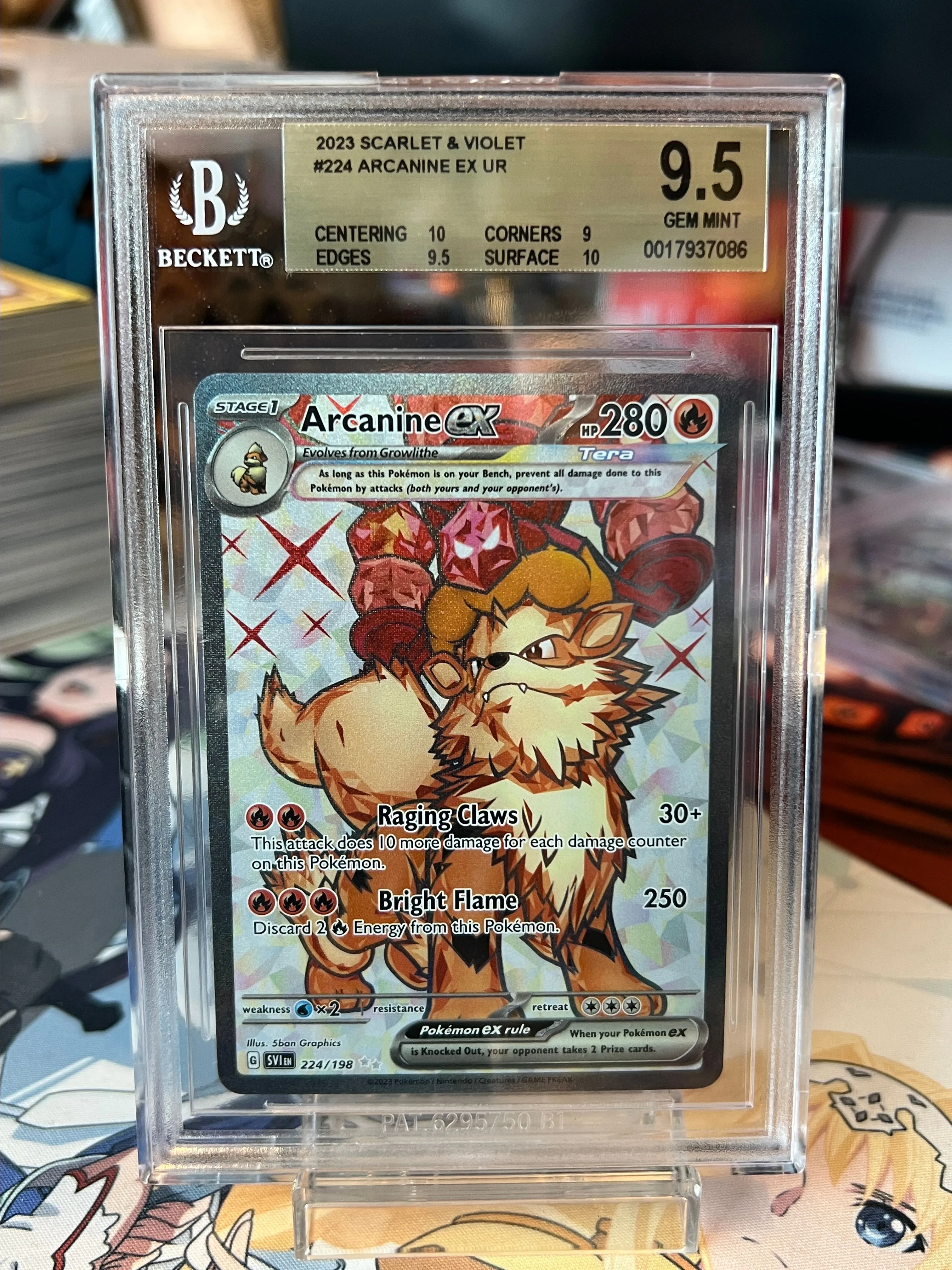 PSA 10 Charizard ex 349/190 SAR sv4a Shiny Treasure Ex