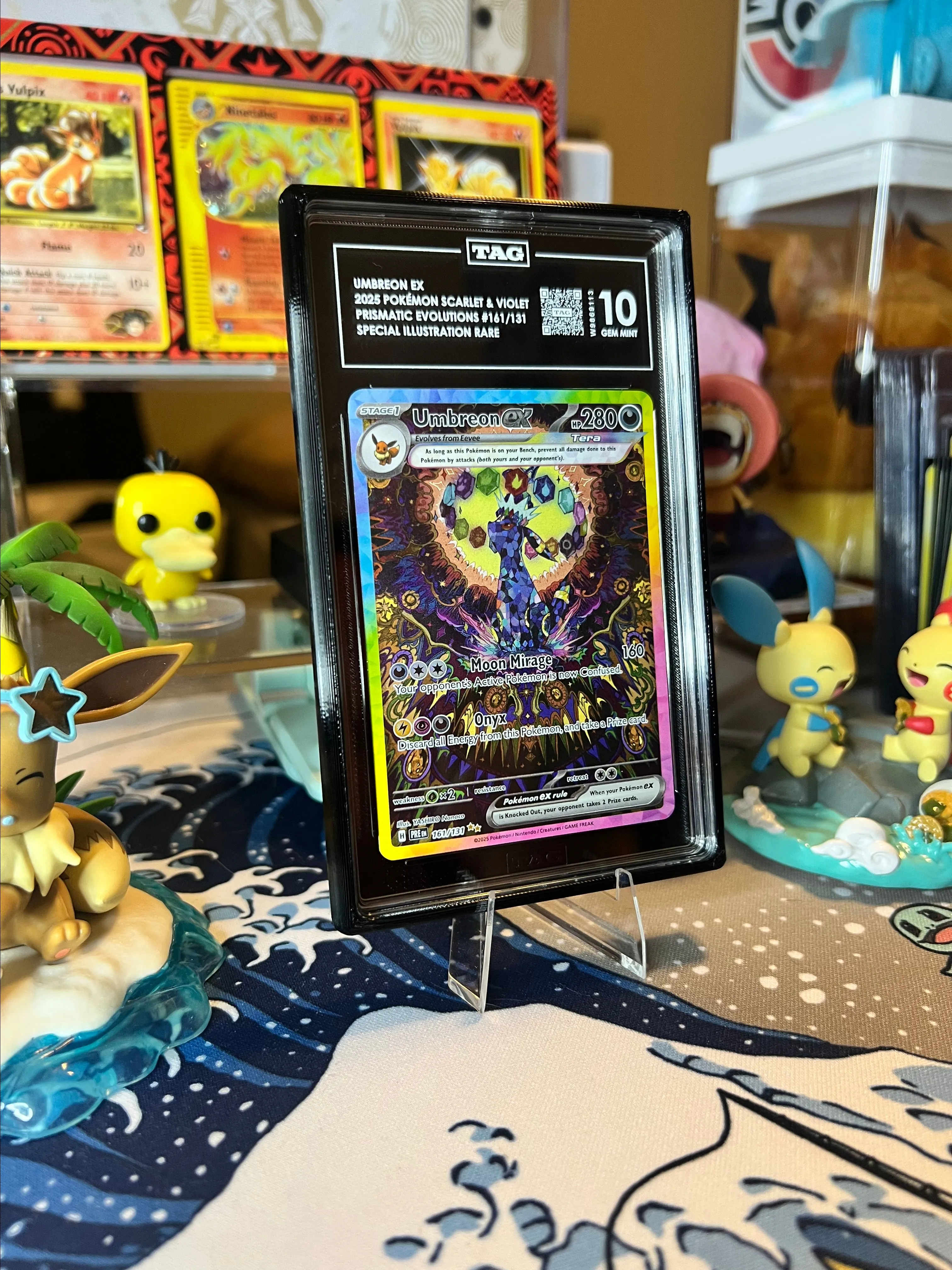 Umbreon ex - 161/131 - SV: Prismatic Evolutions TAG 10 GEM