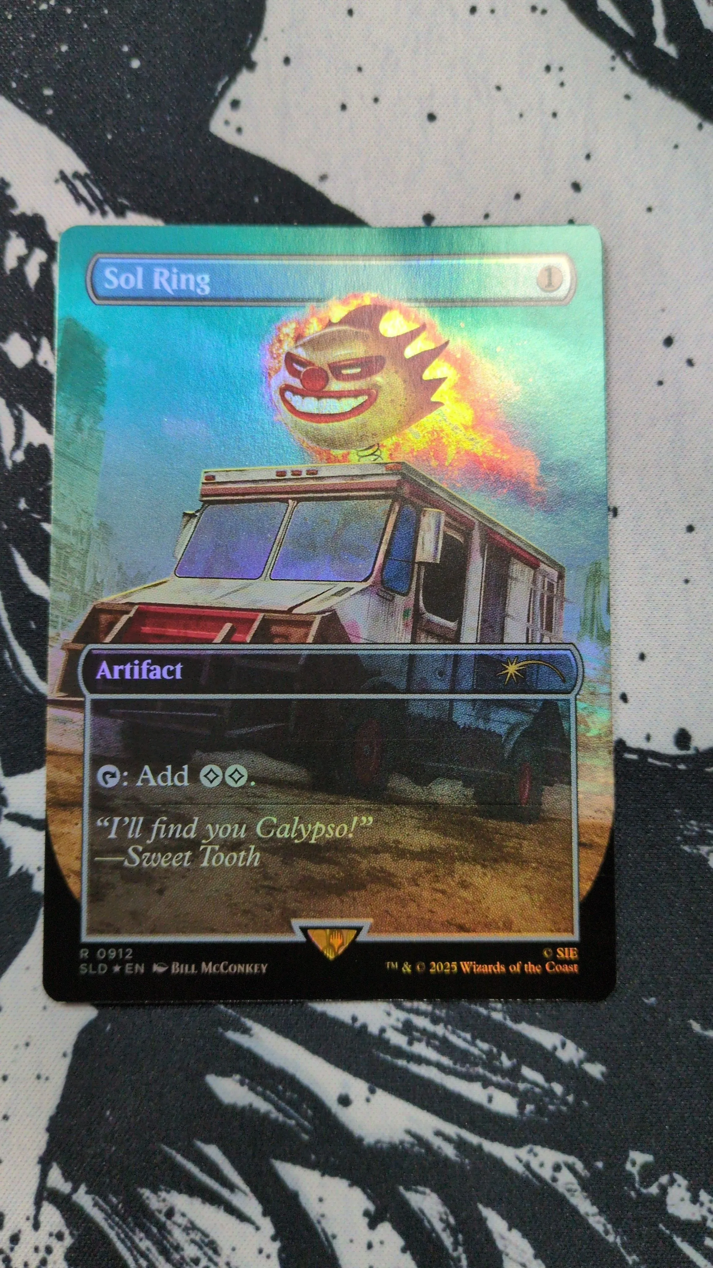 マジックコン2025 限定プレイマット　稲妻/Lightning Bolt マジックコン2025 限定プレイマット 稲妻/Lightning Bolt マジックコン