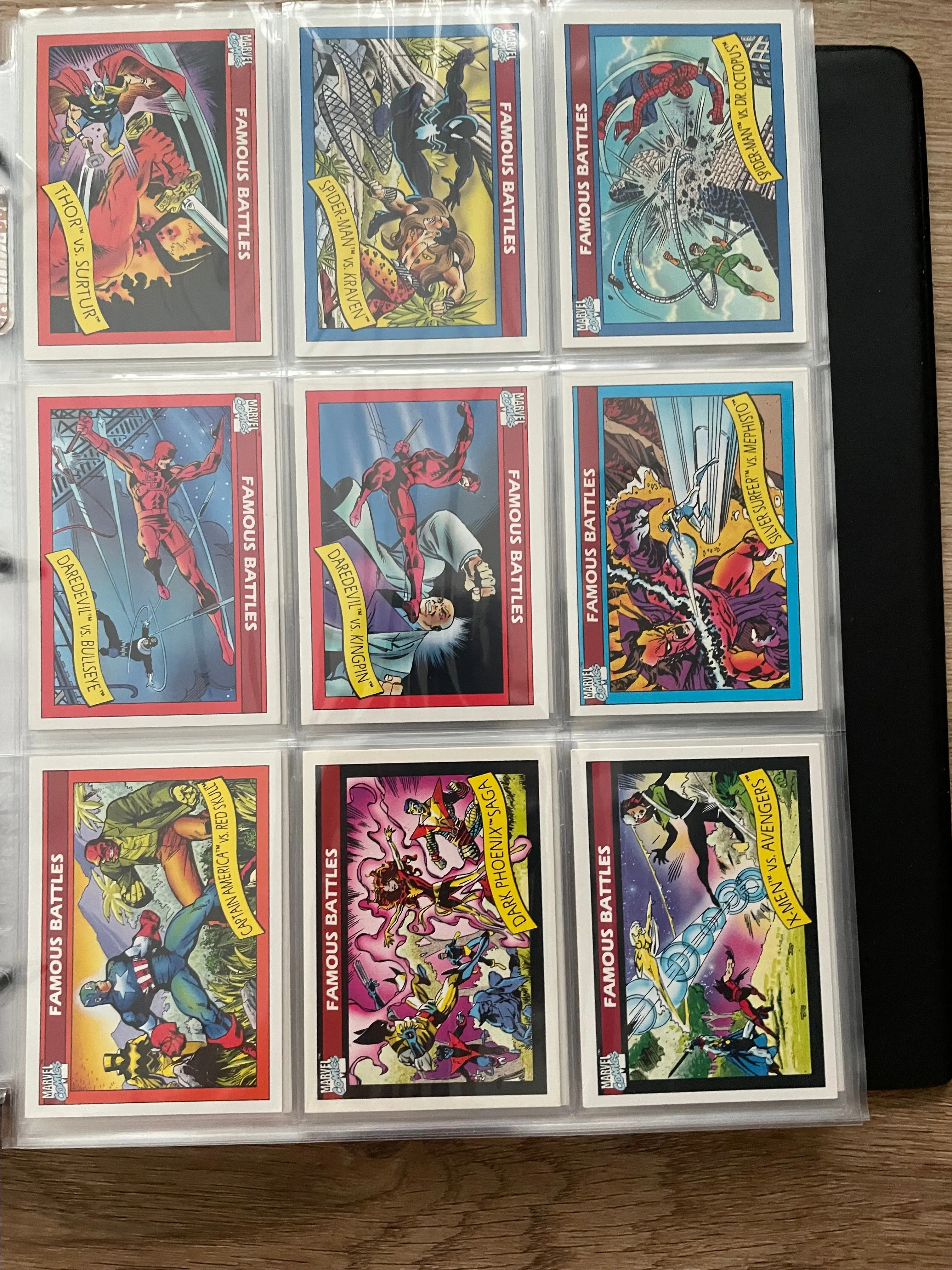 1990 Marvel Universe Series 1 Complete Base Set #1-162 Trading