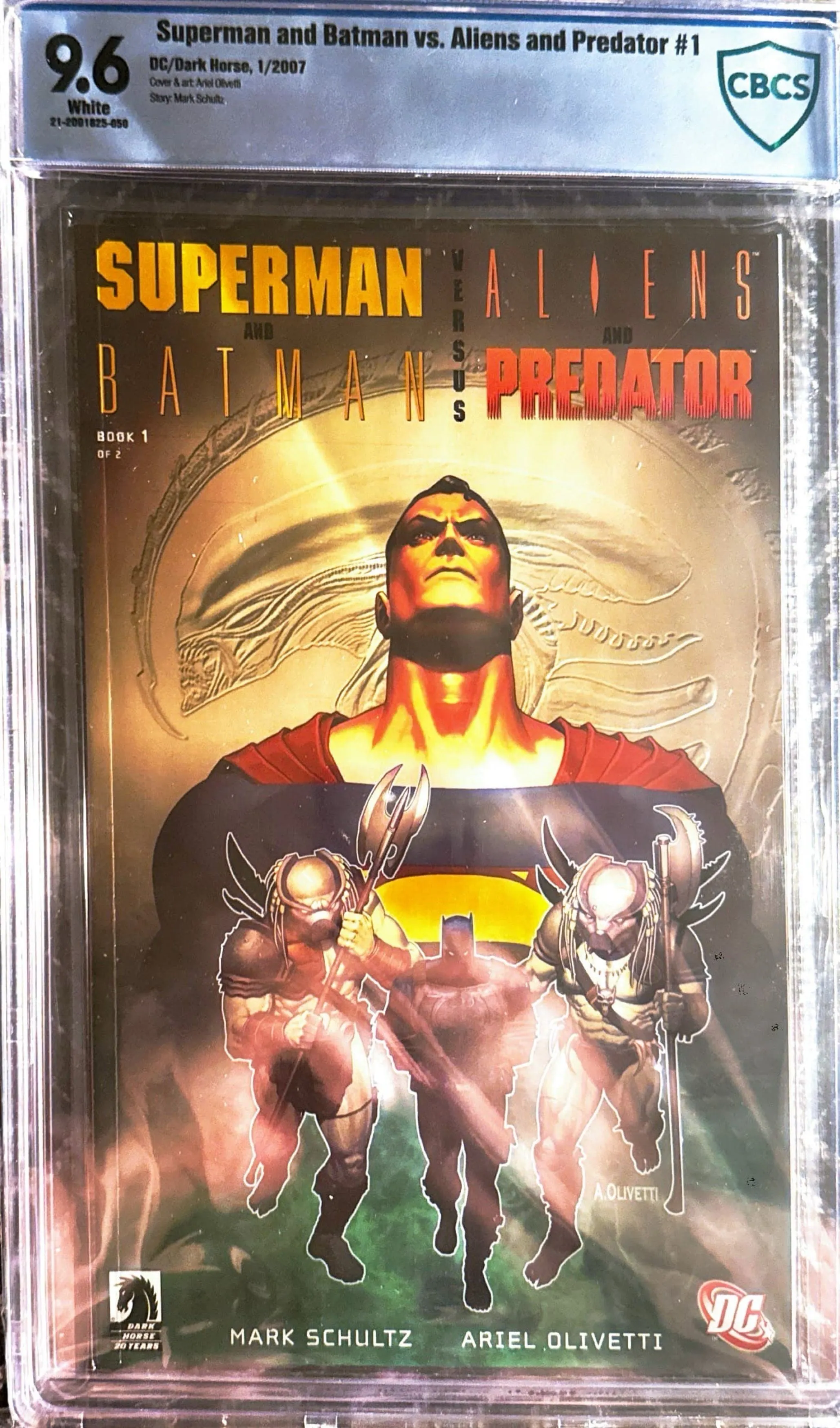 Superman and Batman vs. Aliens and Predator #1 & #2 · Whatnot