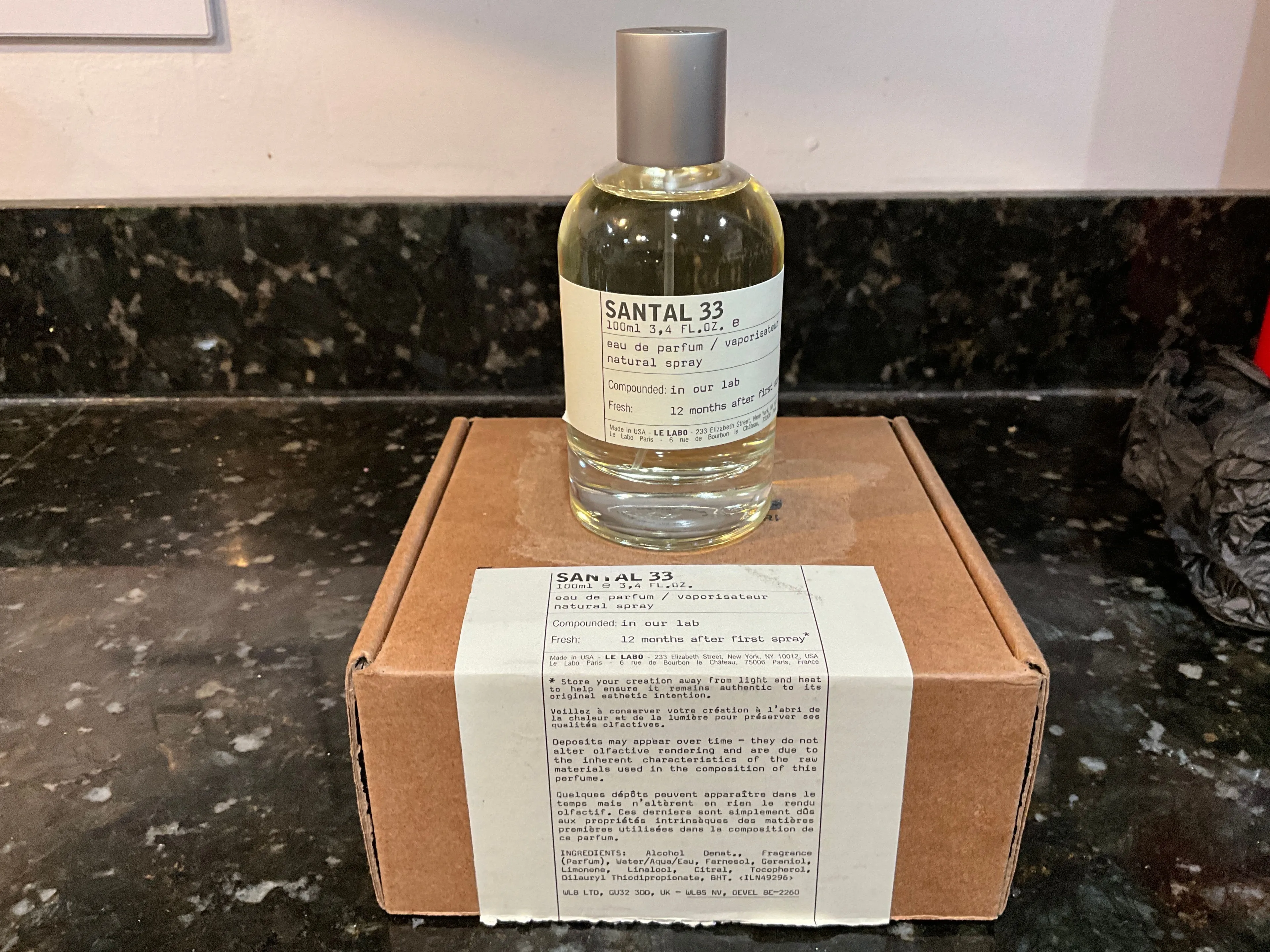 LE LABO [ショップバッグ付属] ル ラボ アナザー13 サンタル33