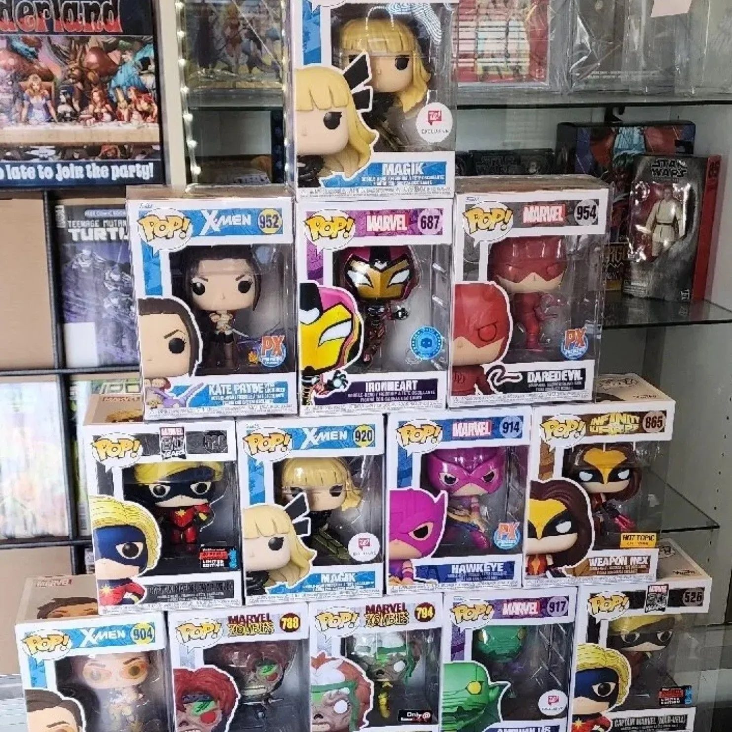 Marvel funko store Pop Lot