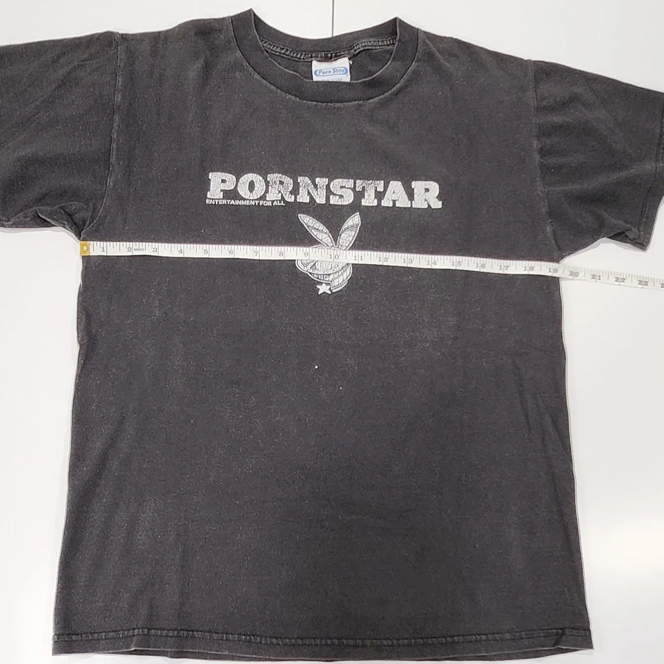 Vintage 90s Porn Star Entertainment For All Logo Tee Shirt Medium