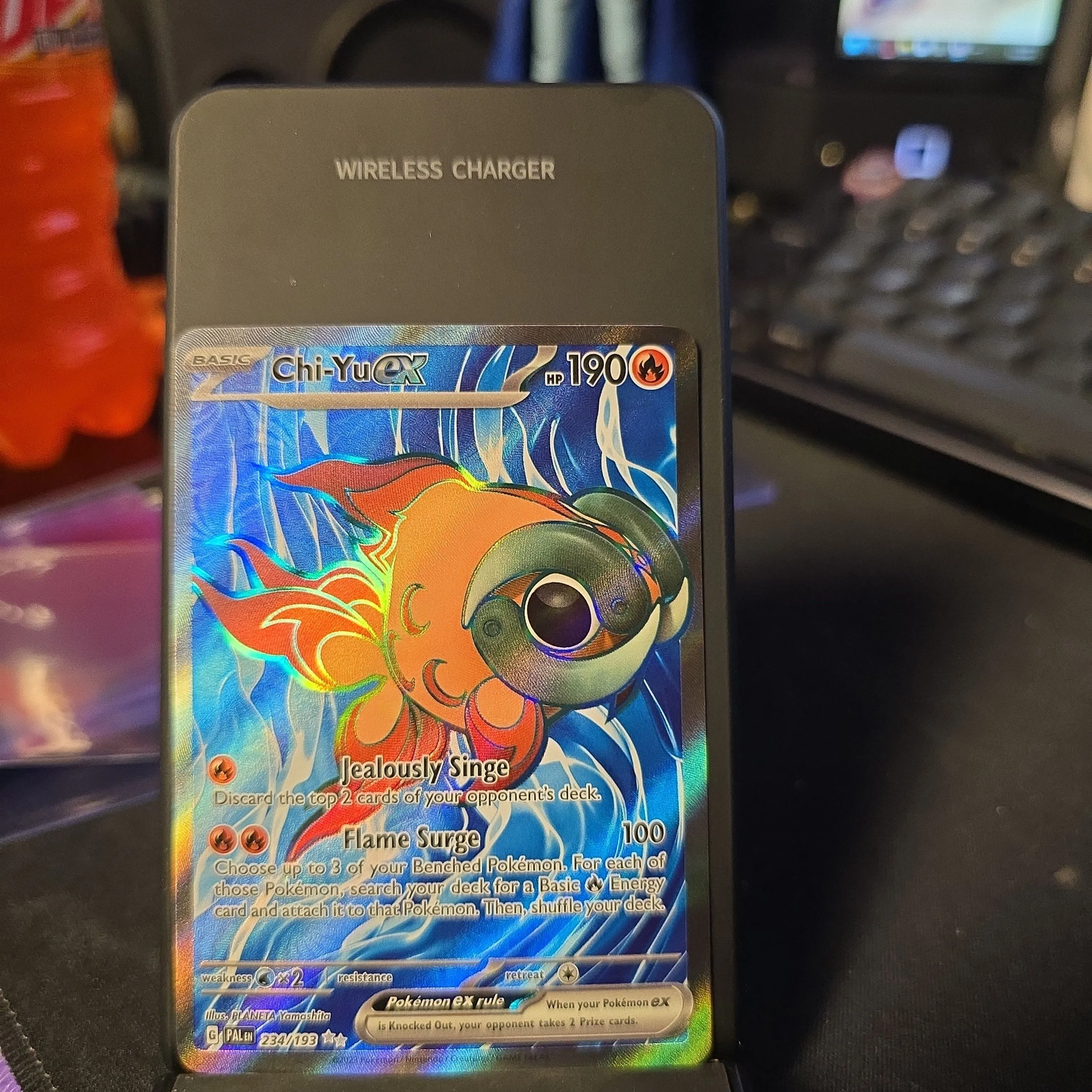 ユウちさん専用 Chi-Yu ex - 234/193 - Pokemon Paldea Evolved Full Art Ultra